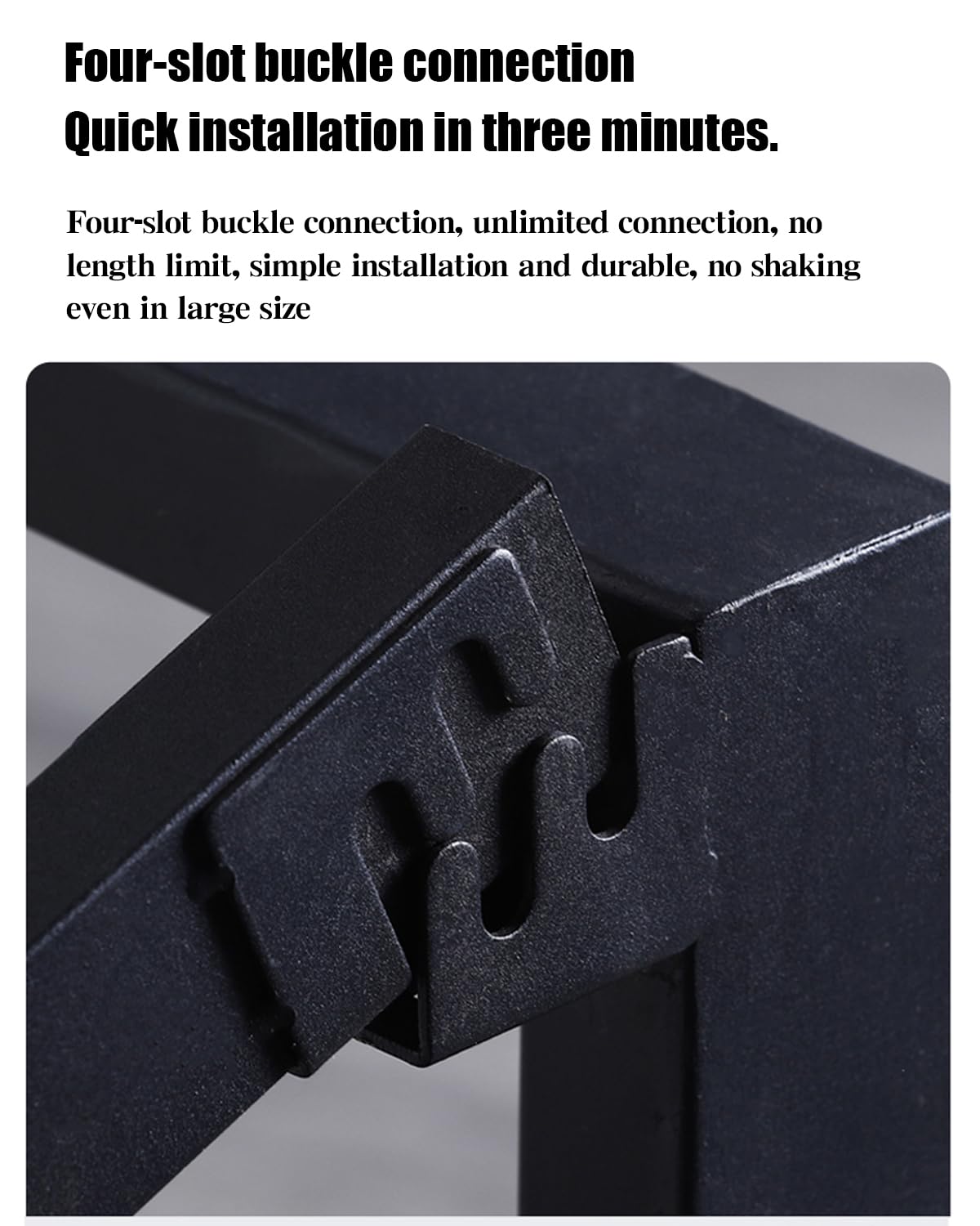 JSLJDM Tavolo da Conferenza per 10 Persone, Grande Tavolo Rettangolare per Seminari e Riunioni, Robusta Struttura in Metallo, 240x120x74cm
