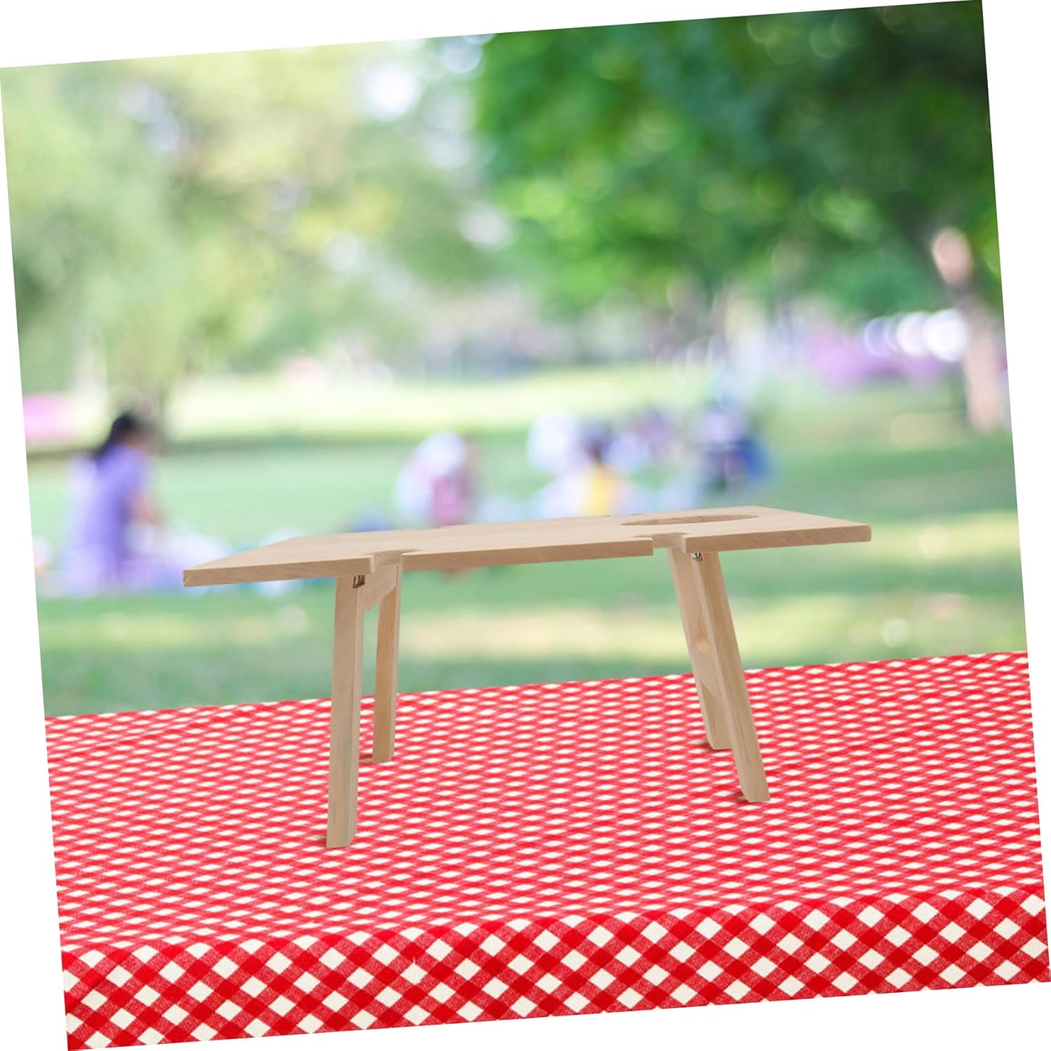1pc Outdoor Portable Folding Wine Table Compact Picnic Accessory for Beach Camping and Parties for Wine Design