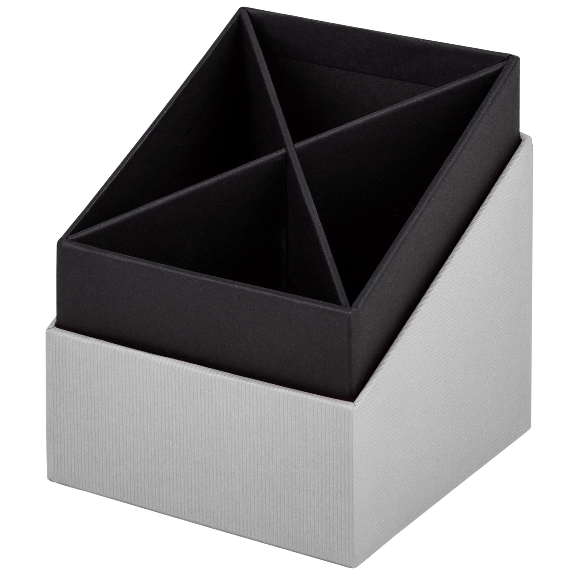 Rössler Papier 1331452170 - S.O.H.O. Potloodetui, 86 x 86 x 100 mm, steen, 1 stuk