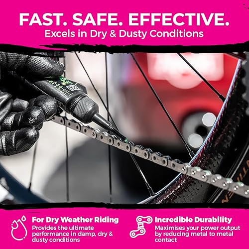 Miniatura 8 de Muc-Off 872 C3 Lubricante de cerámica seca 120ml En Fr Es verde