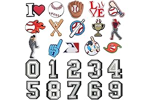 25Pcs Colorful Sport Crocs Charms Jibbitz