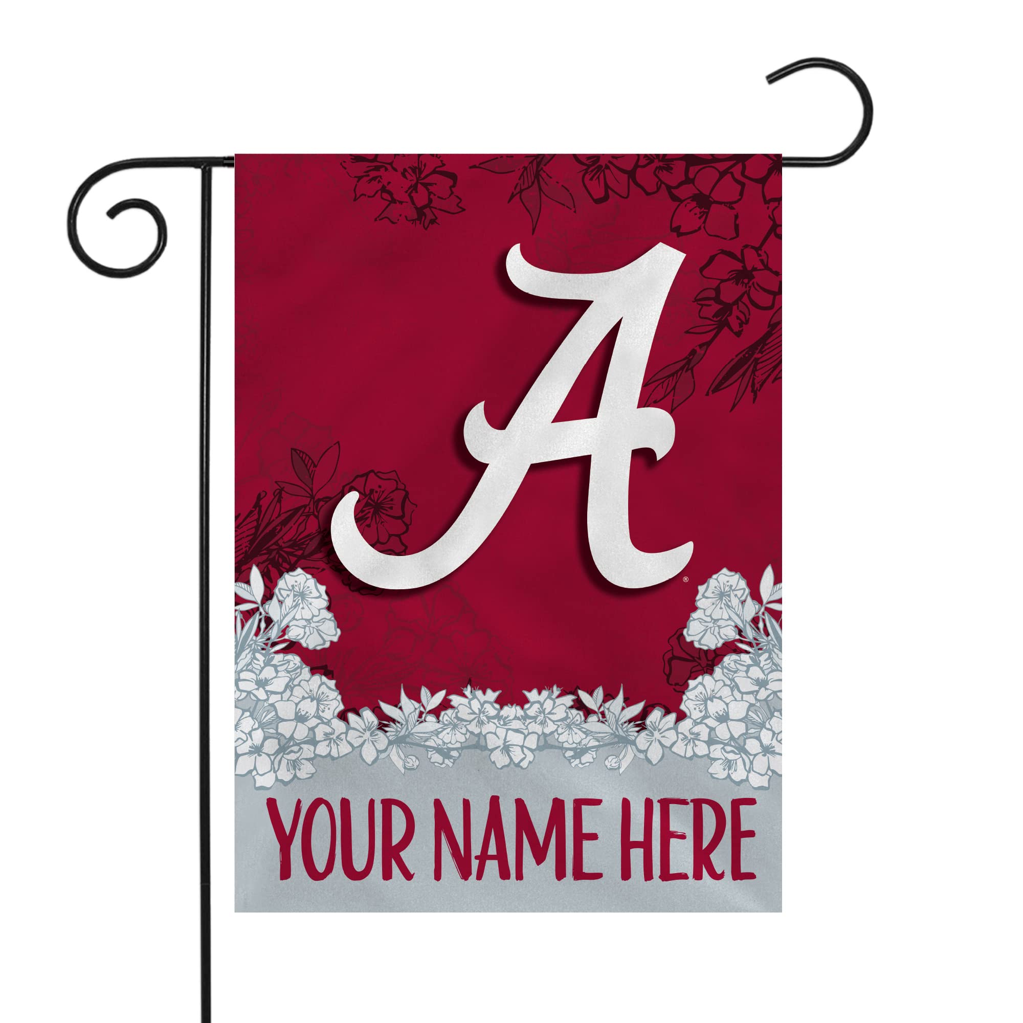 Rico Industries NCAA Standard/Primary Personalized Garden Flag