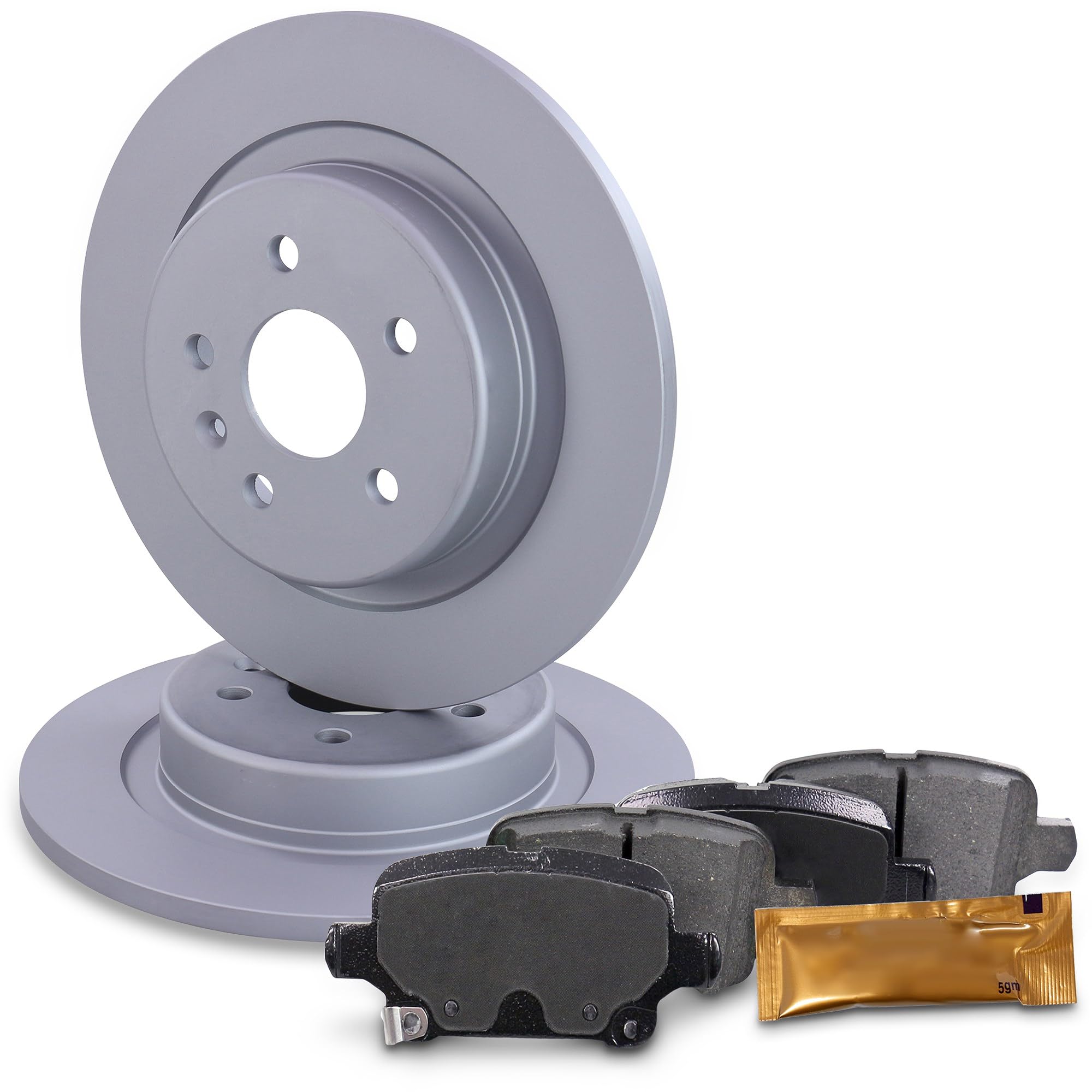 ATEC Germany Bremsenset Hinterachse inkl. Bremsscheiben Ø 288 mm Voll + Bremsbeläge Hinten Kompatibel mit OPEL ASTRA K (B16), ASTRA K Sports Tourer (B16)