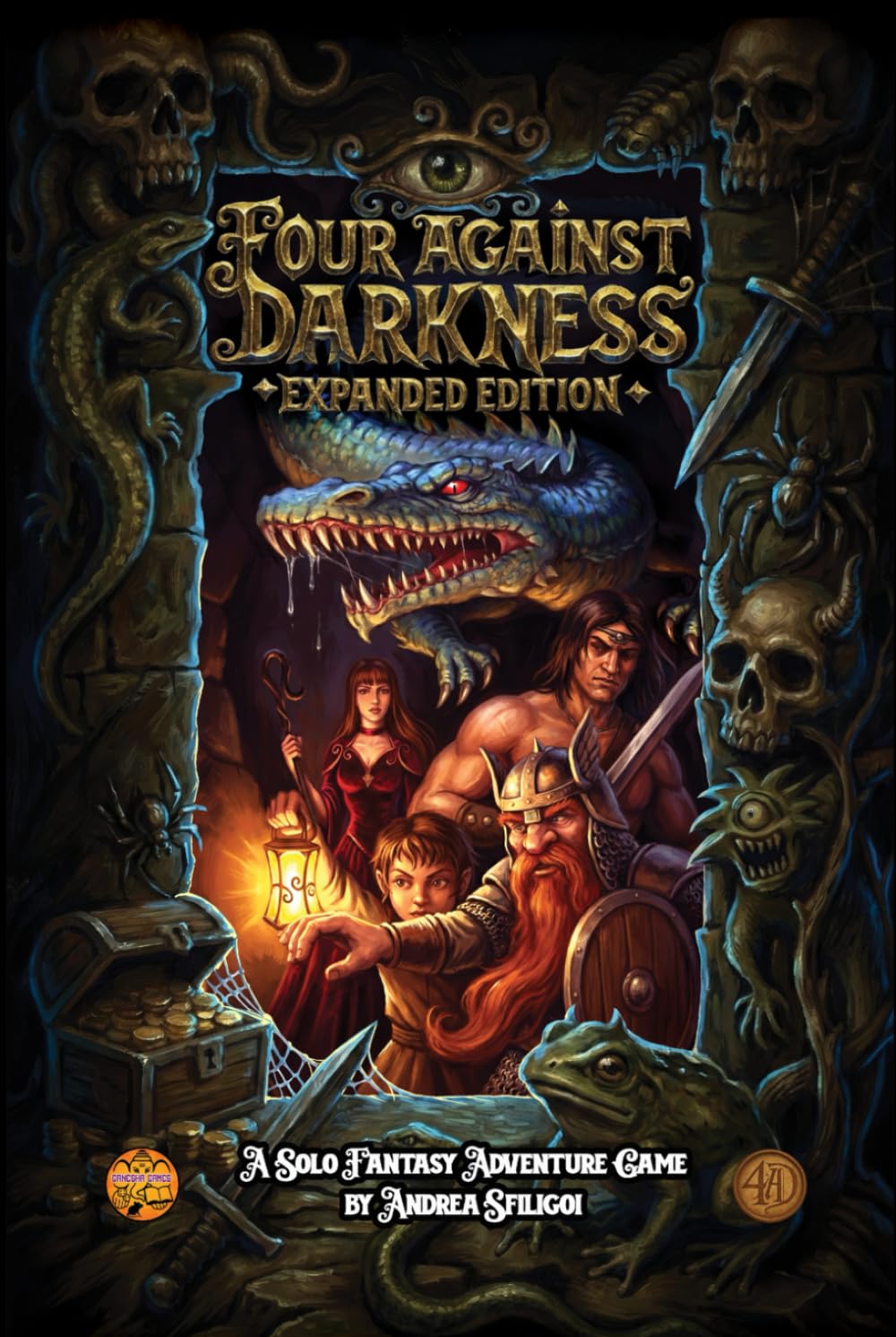 Four Against Darkness: Expanded Edition A Solo Fantasy Adventure