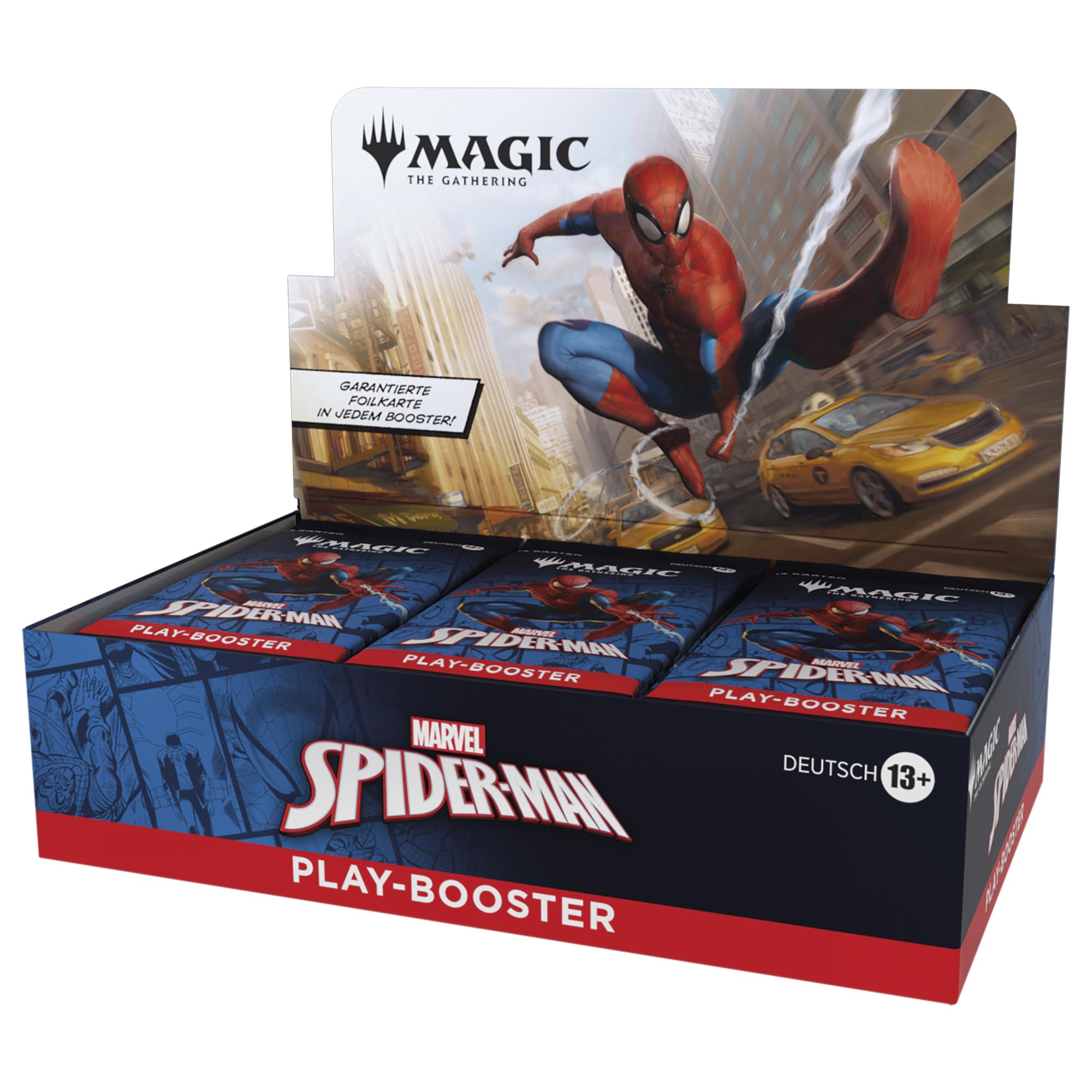 Magic: The Gathering | Marvel's Spider-Man – Play-Booster-Display (Deutsche Version)