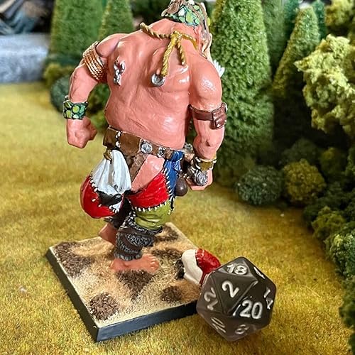 Miniatura 8 de Gigante 1 Ogro Troll en miniatura pintado Orcos Goblins Gargant  Batallas de fantasía  El Viejo Mundo  Oldhammer  1.102 in