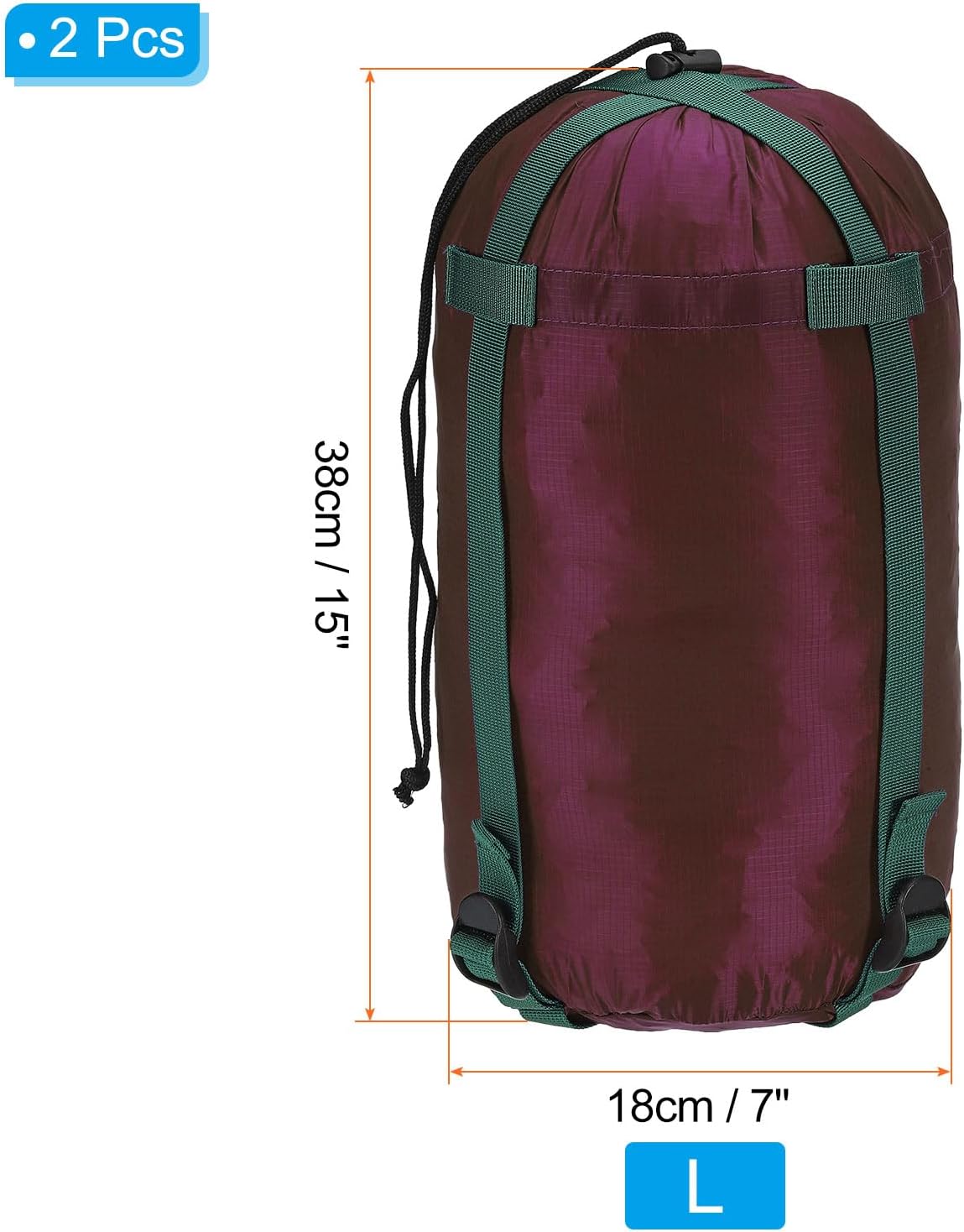 PATIKIL Compression Stuff Sack, Waterproof Compression Storage Sack for ...