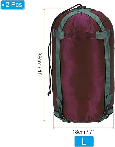 Miniatura 2 de PATIKIL Compression Stuff Sack, Waterproof Compression Storage Sack for Backpacking