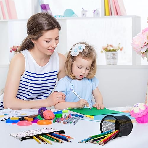 Miniatura 5 de Zonon 6 piezas inspiradoras de versículo bíblico para mujeres, suministros de estudio bíblico cristiano, suministros de diario, bolsas de maquillaje