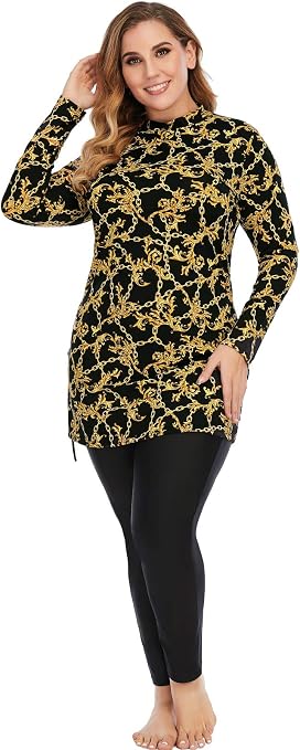 Burkini Manche Courte Maillot De Bain Musulman Seafanny 3 Pièces - Modeste Couverture Complète Hijab Tenue Bain Pudique Burkini Manche Courte Maillot De Bain Musulman Seafanny 3 Pièces - Modeste Couverture Complète Hijab Tenue Bain Pudique