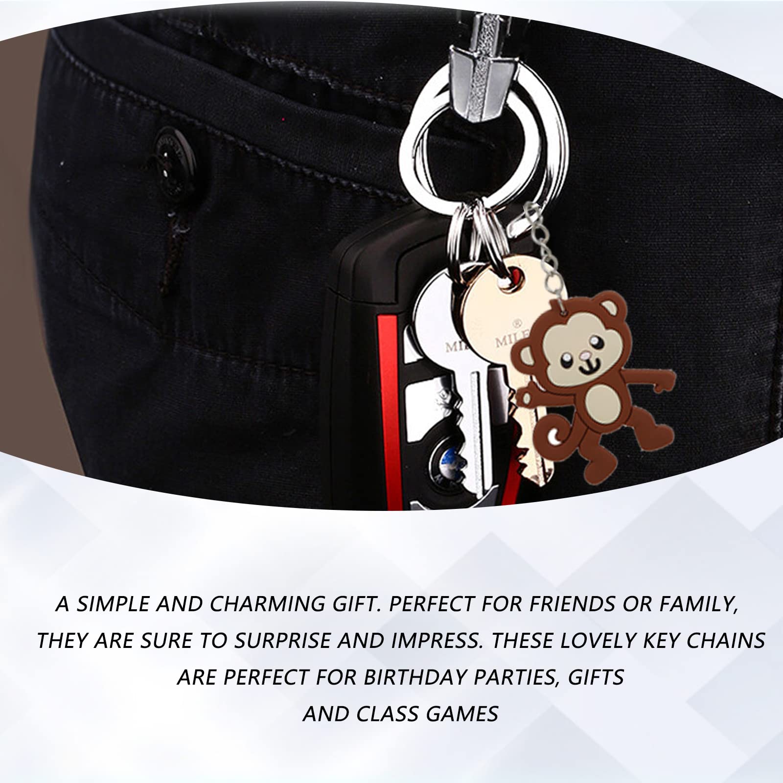 Nuevos llaveros de tilo de dibujos animados - Lindos llaveros de Judy Hopps, charms para bolsos al por mayor y accorios para parejas para hombr y mujer - China Llavero PVC y