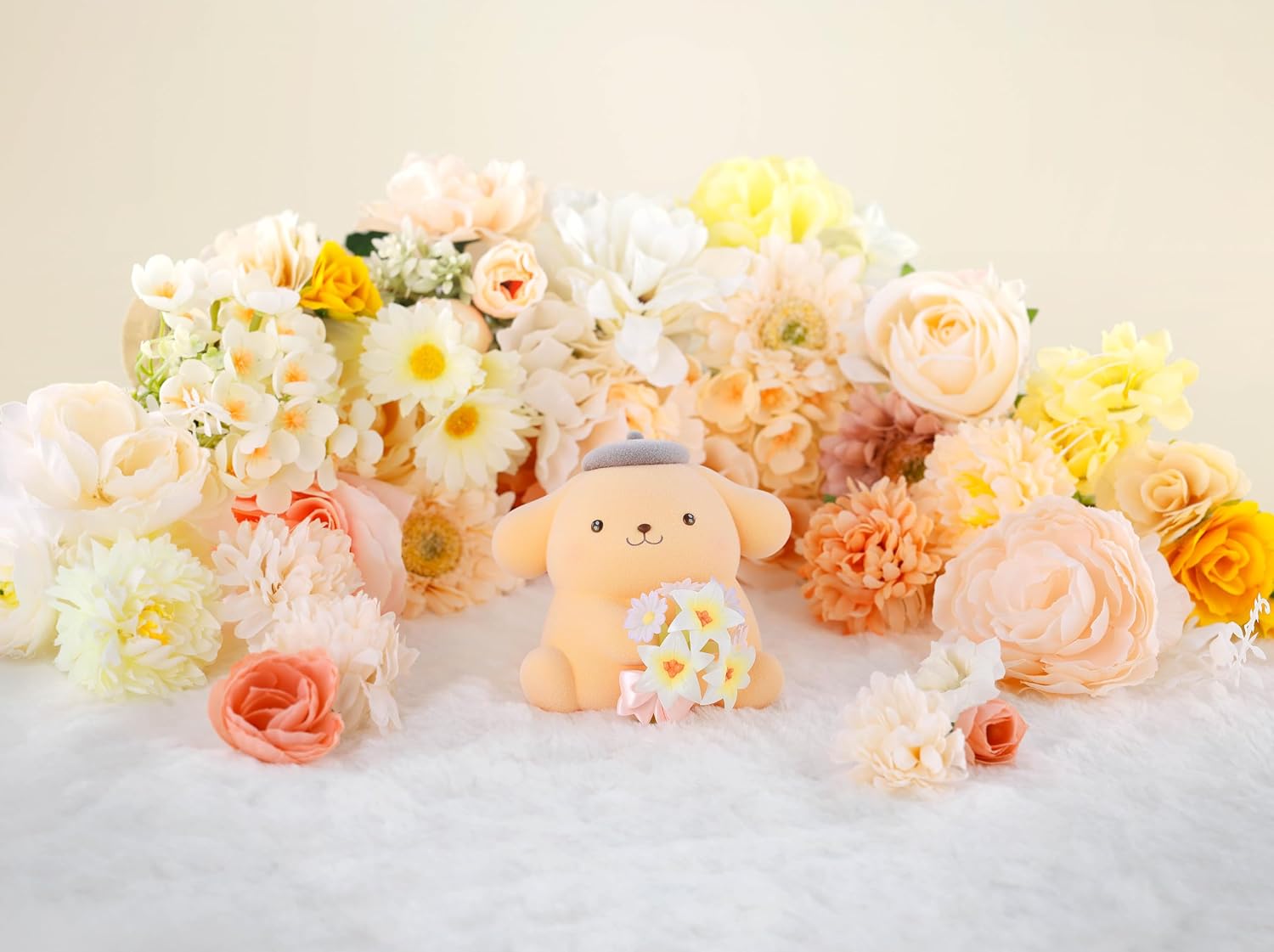 TAMASHII Nations - Sanrio - Pompompurin -Pastel Colors ver.- Rowtashii Noise mofamofy Figure