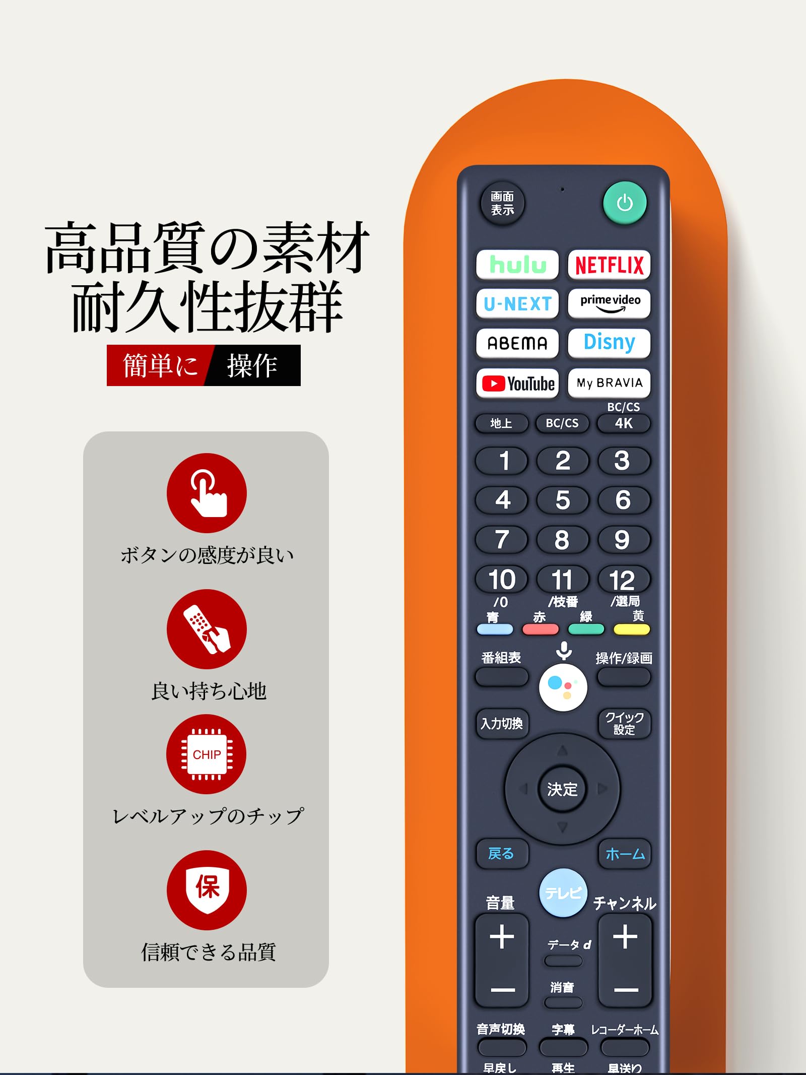 Amazon | AHTHA テレビリモコン RMF-TX441J for SONY ソニーテレビ