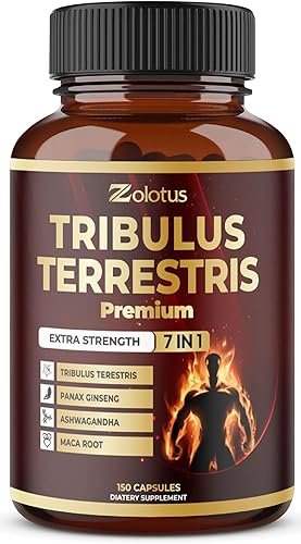 Miniatura 10 de Tribulus Terrestris 13 en 1, 16000 mg por porción con maca, hierba de cabra cachonda, ginseng Panax, palma de sierra, Tongkat Ali, Shilajit.