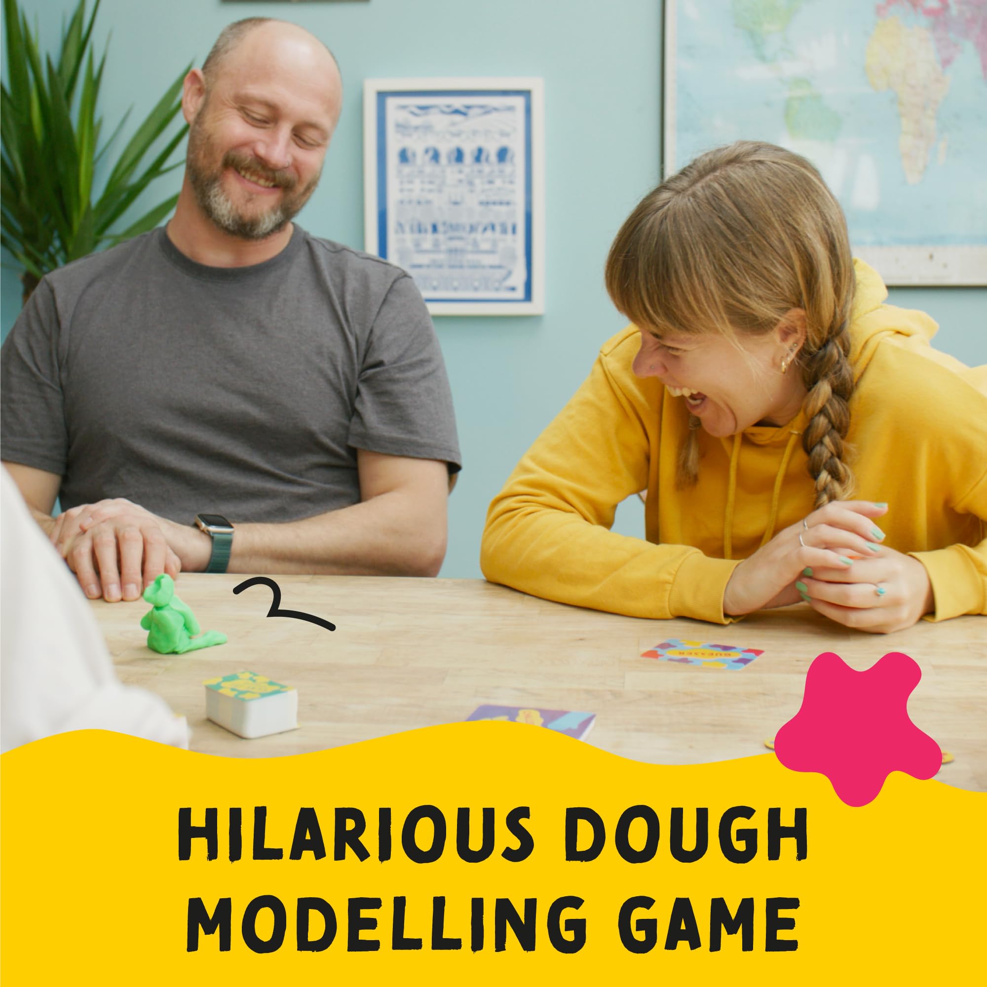 Clay It Again: The Speedy Dough-Scuplting Party Game, Colourful - Image 2