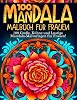 100 mandala coloring book for women: 100 coloring pages for adults: mandala drawings of animals, flowers and geometric shapes - relaxing ... for women - mandala book for adult paperback – 24 sept. 2023