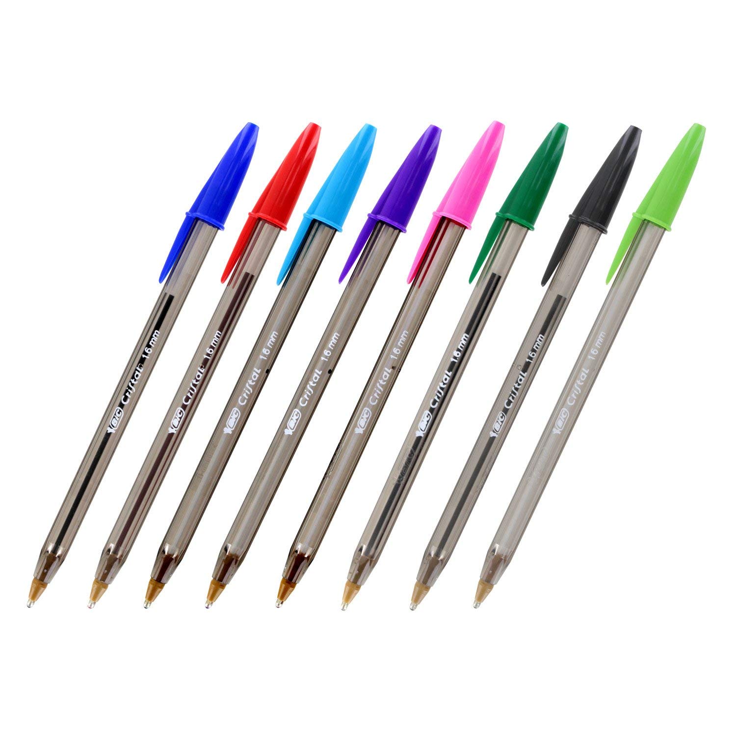 Bic Usa Inc BICMSBAP81 19627 Bic Cristal Xtra Bold Pack Of 8