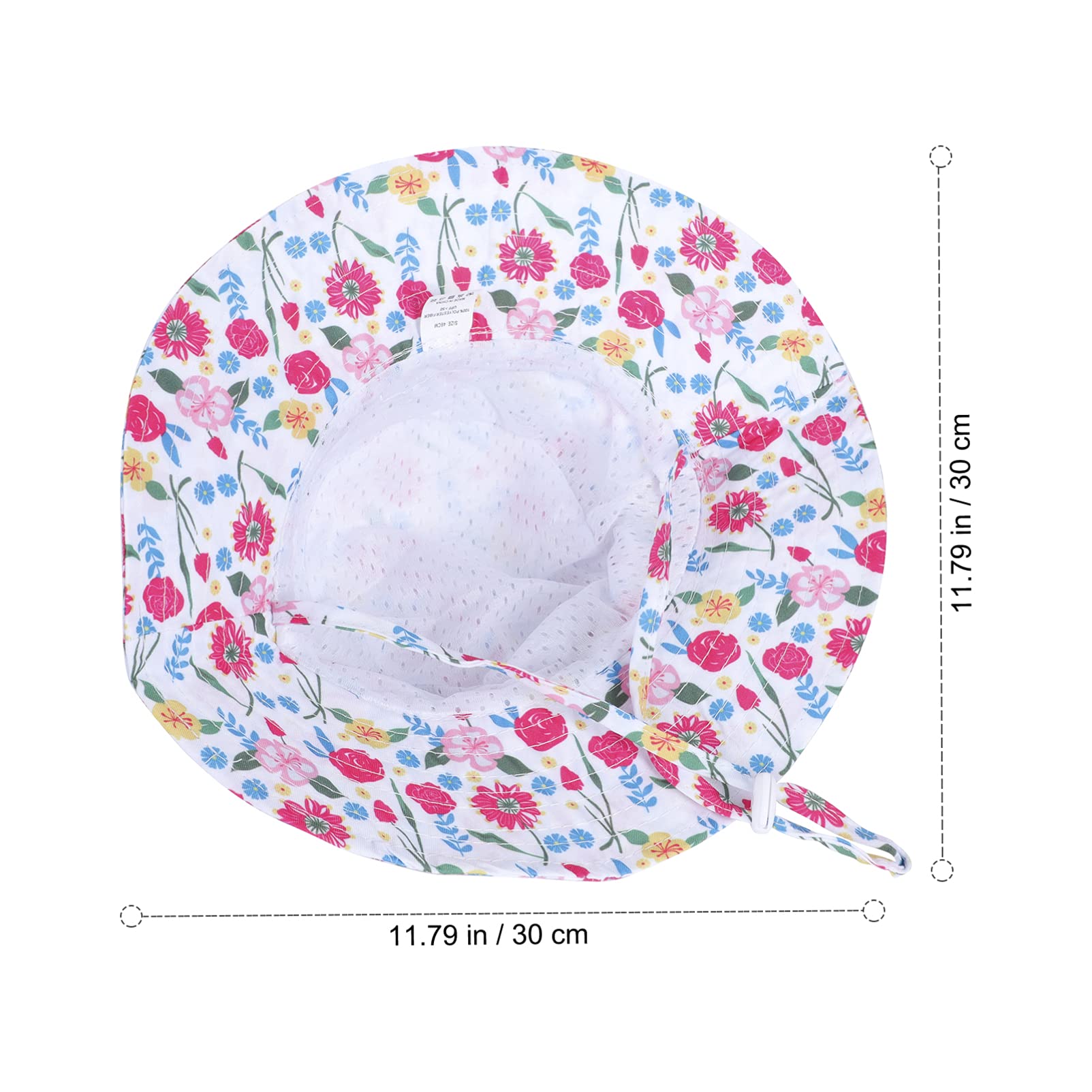 VALICLUD Cappello da Sole per Cappello Neonato Visiera Secchio Berretto da Corsa Cappello da Pioggia Rana Cappellino Solare a Larga con Protezione UV Infantile Cotone