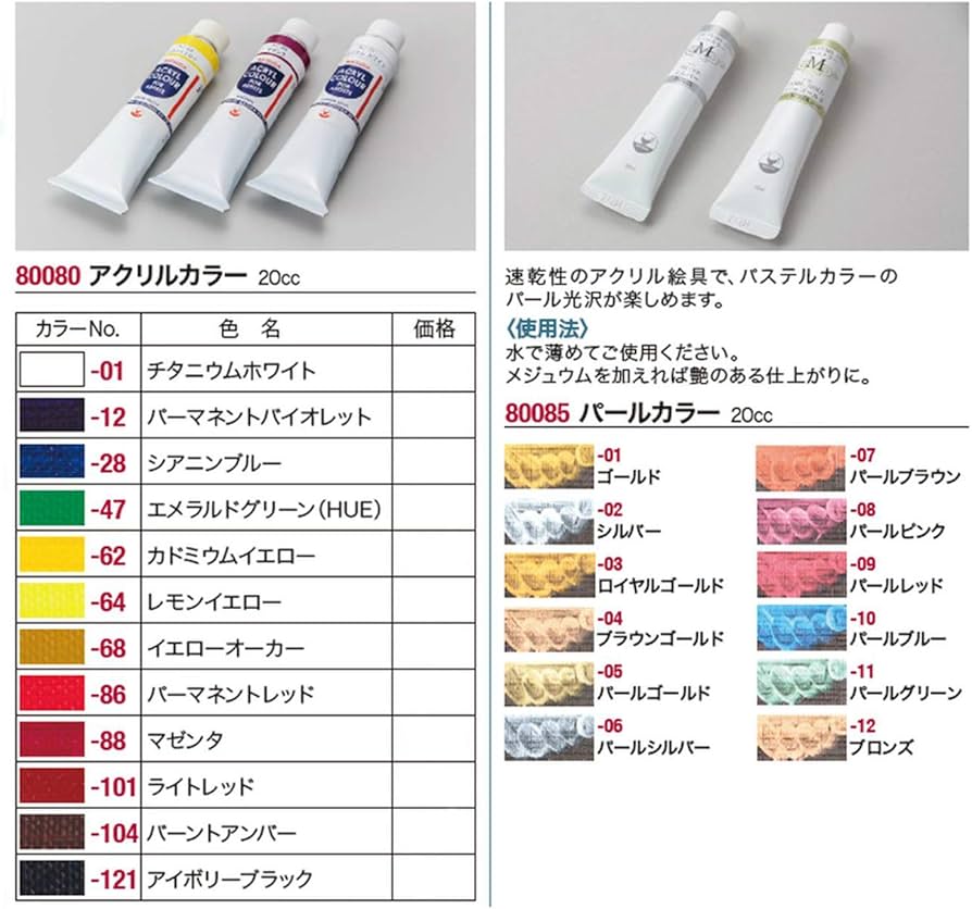 Amazon.co.jp: マツダ パールカラー 手芸用 20cc シルバー 1180085-02