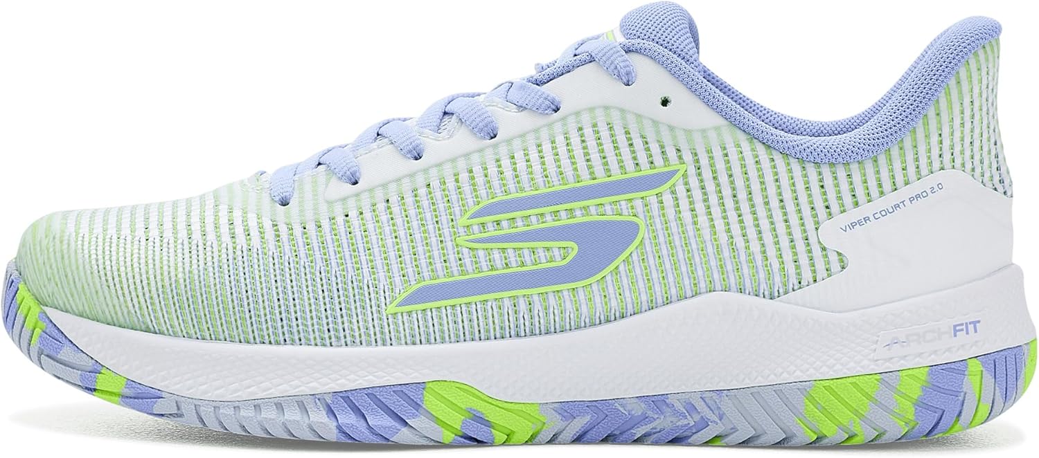 Skechers Womens Pickleball Viper Court Pro 2.0 Sneaker