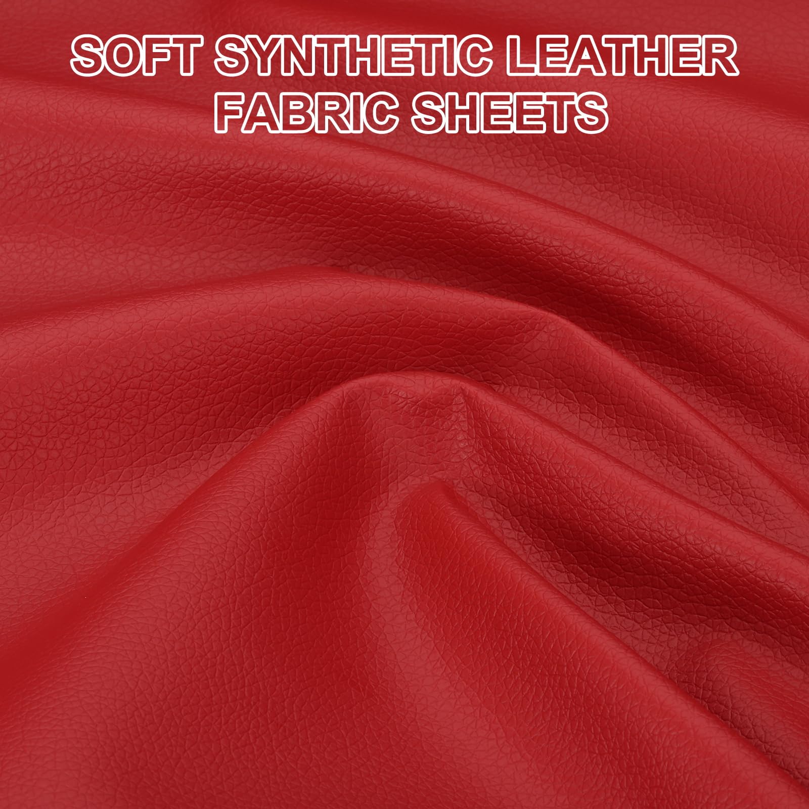 PATIKIL 63x39.4in Faux Leather Sheets - Image 3