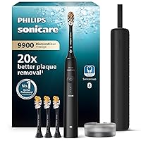 Philips Sonicare DiamondClean 9900 Prestige- Spazzolino elettrico con tecnologia SenseIQ e app