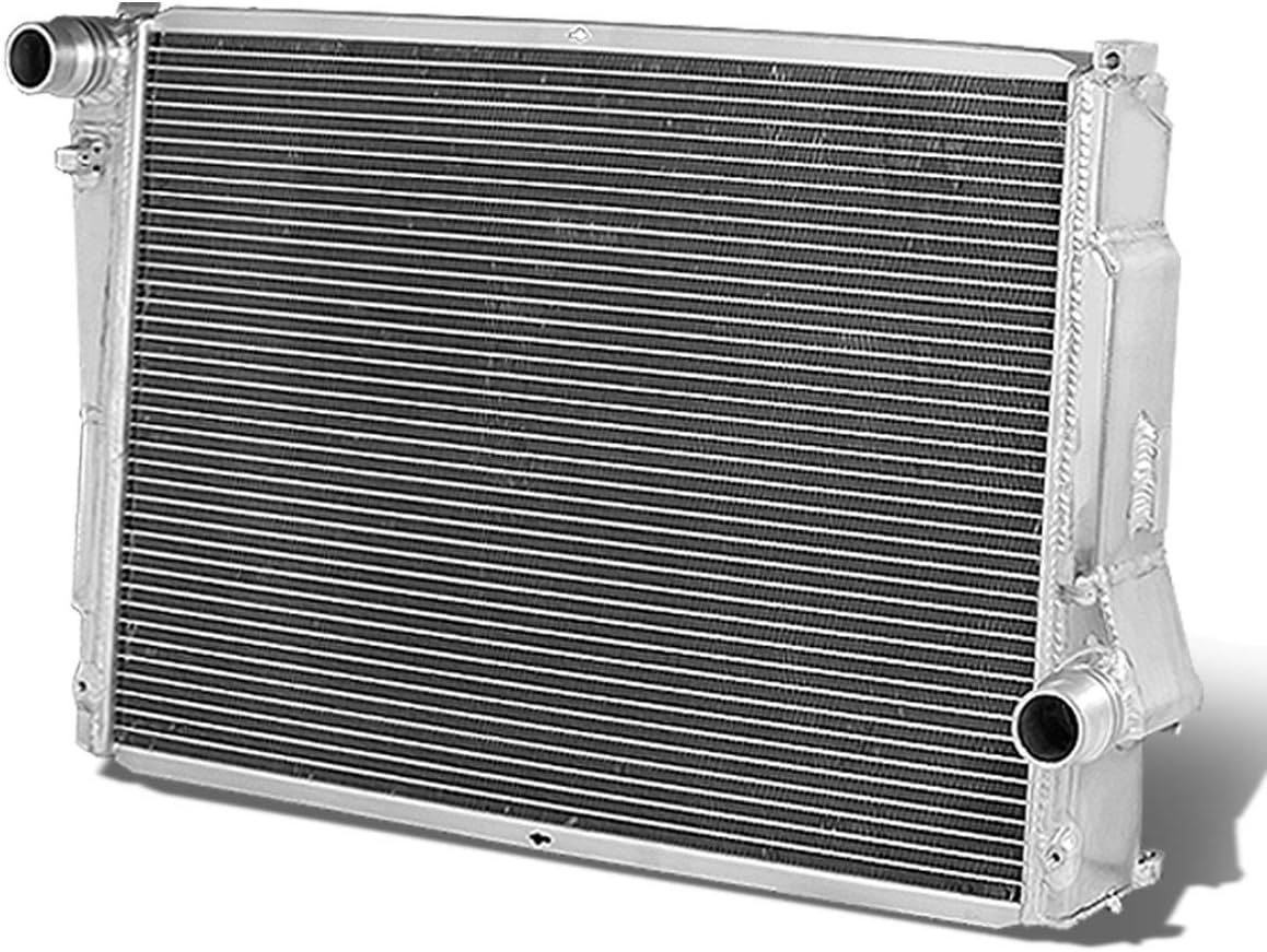 Auto Dynasty Full Aluminum 2-Row Racing Radiator, Compatible with BMW 3-Series - E46 Manual MT only