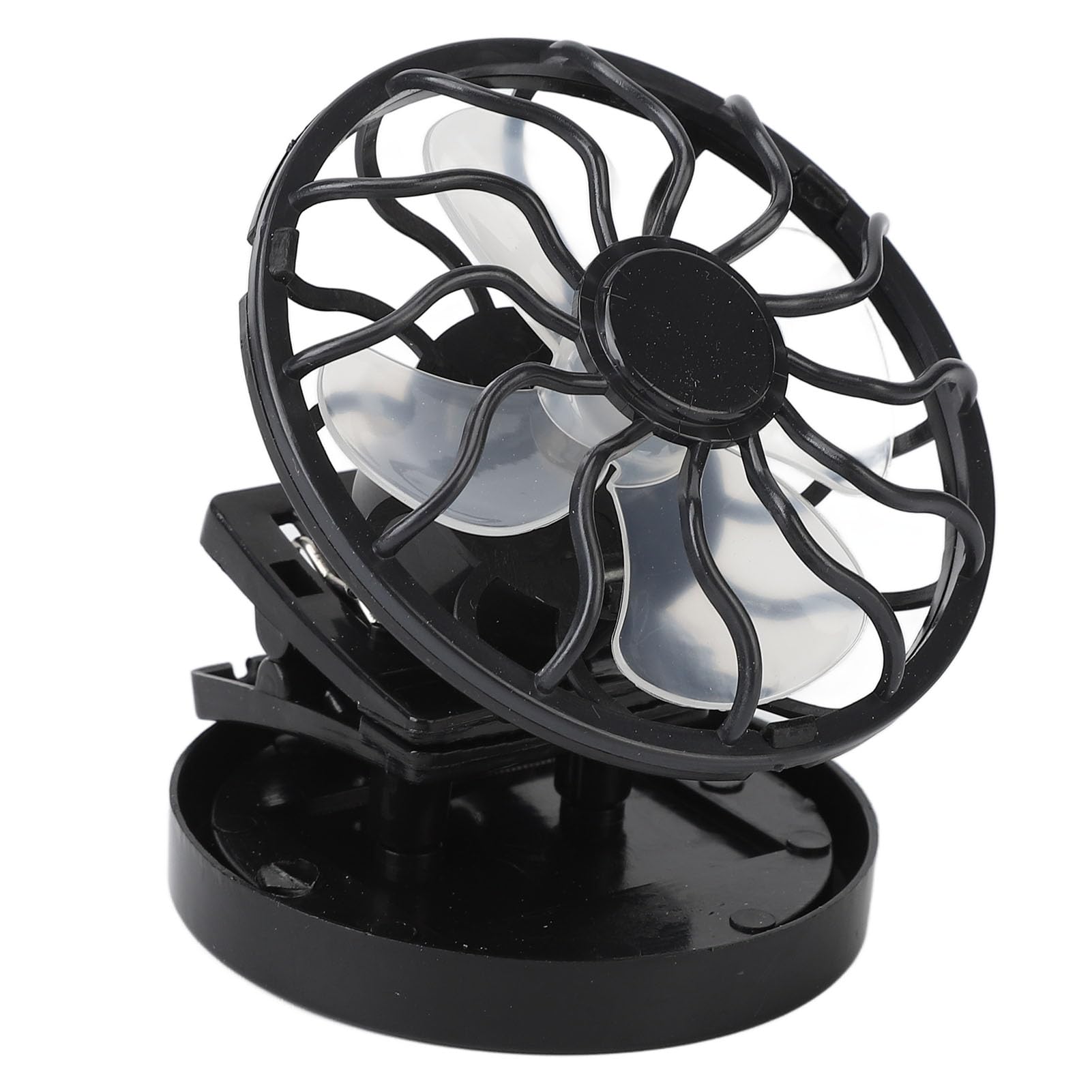 Solarventilator mit Wirkungsgrad, Zuverlässig, Tragbar, 2800 U/min, On-Lüfter Zum Angeln, Wandern, Ansehen von Dramen, Kleiner Solarbetriebener Ventilator,