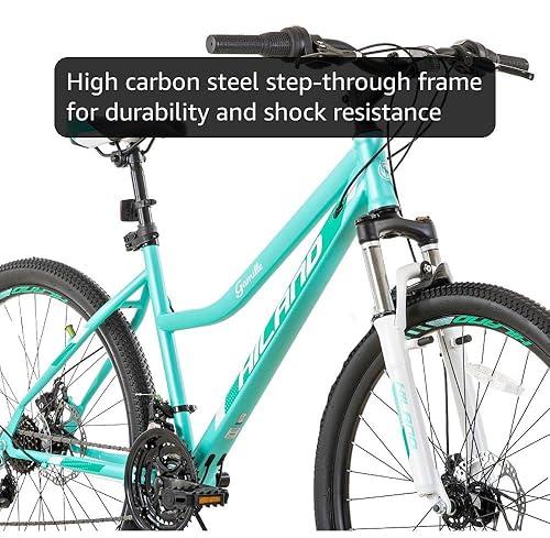 Amazon.com : HH HILAND 26 Inch Womens Mountain Bike, with Step