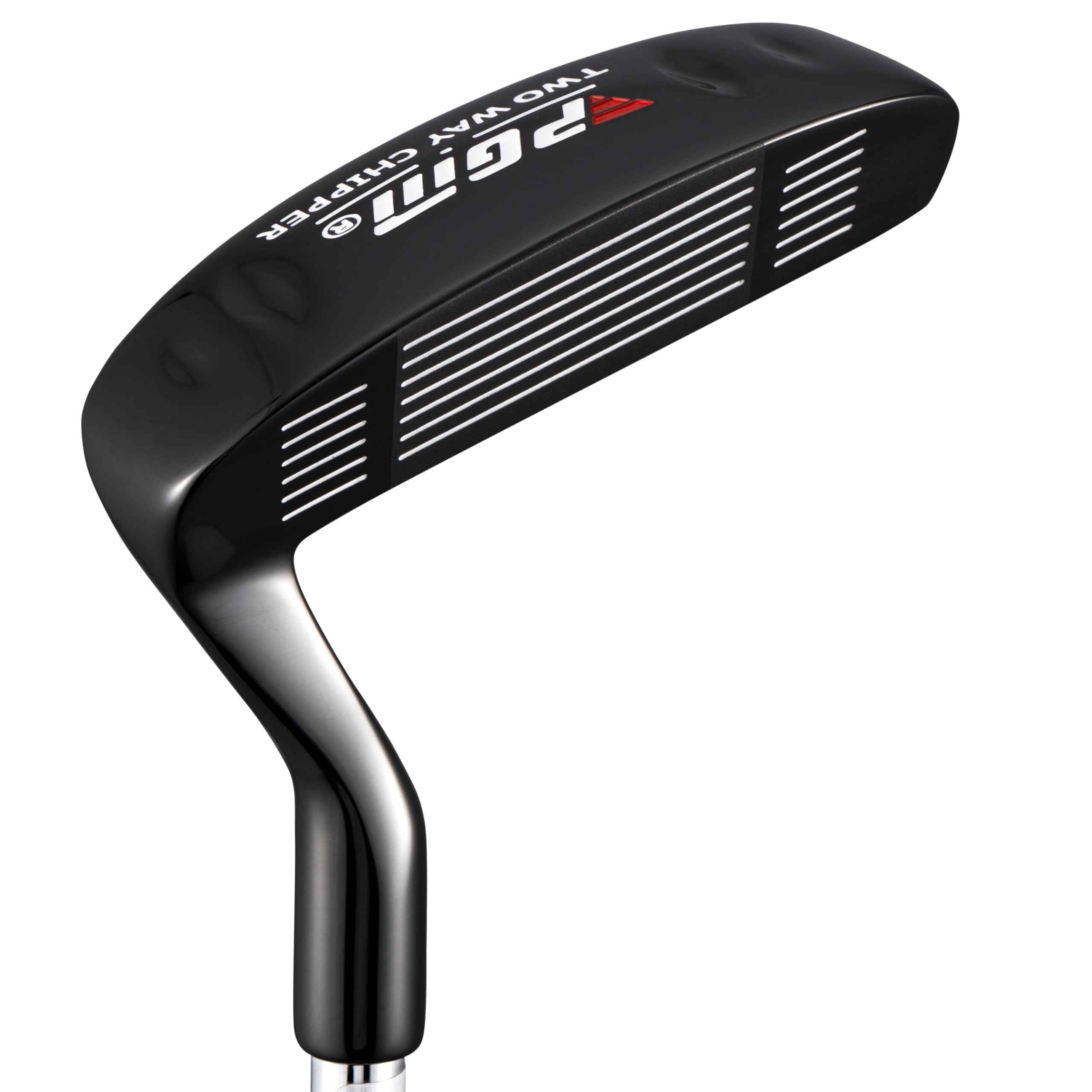 PGM Club de golf de dos vías para hombres y mujeres, ambidiestro zurdo y diestro, alto perdón para fichas de juego cortas fáciles (negro)