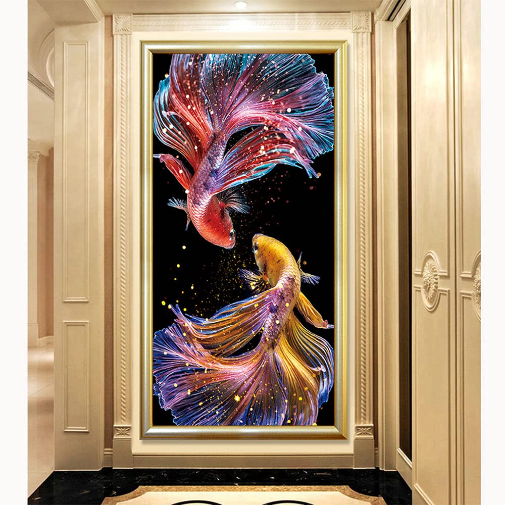 Amazon | 針仕事 魚 プリント プリンセス 金魚 クロスステッチセット