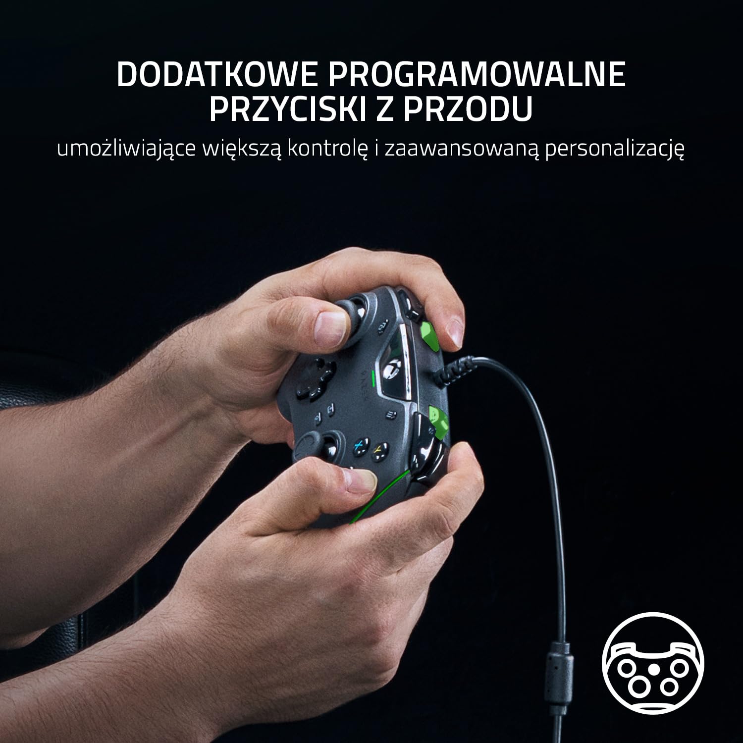 Razer Wolverine V2 - przewodowy kontroler do Xbox Series X|S