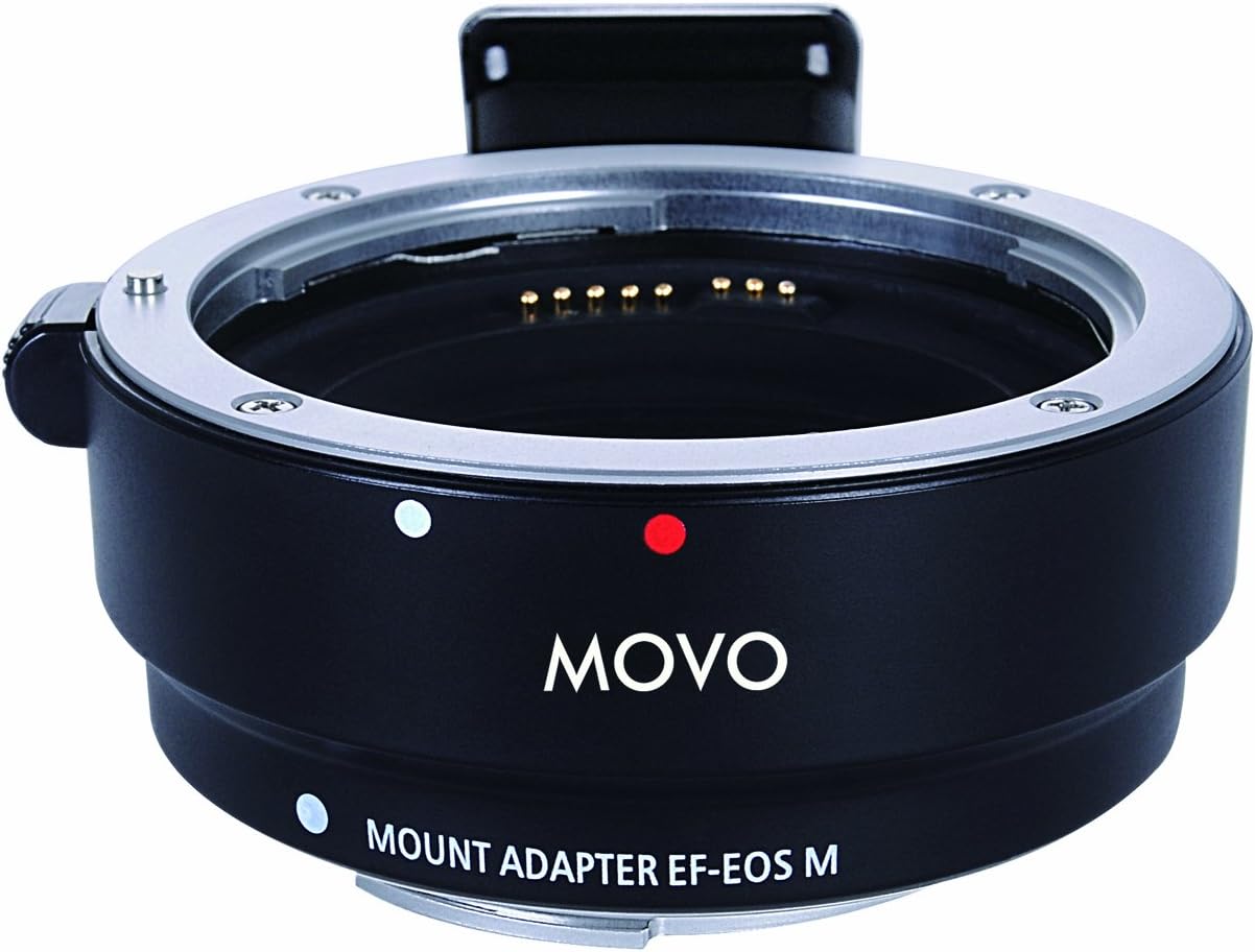 Movo Photo CTA-C Lens Adapter for Canon EF-M Mirrorless Cameras to fit Canon EOS EF, EF-S Lenses