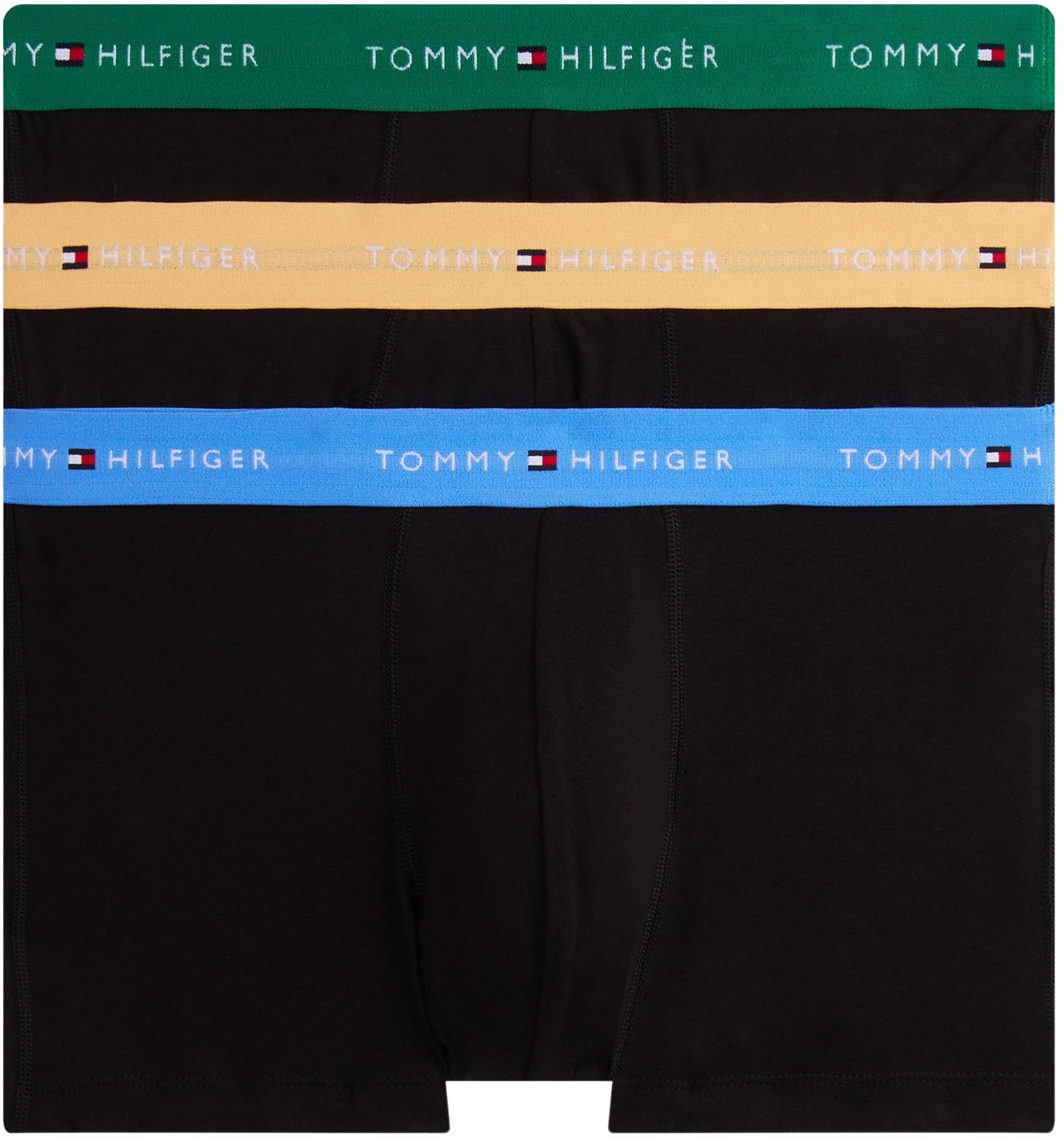 Tommy Hilfiger 3-Pack Logo Waistband Trunks Multi Small