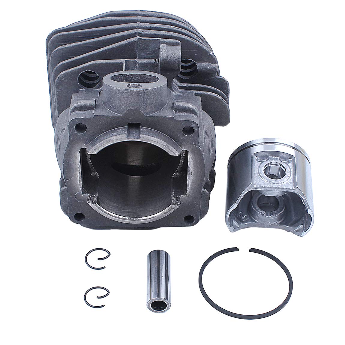 Kit de pistón de cilindro de 47 mm para puerto de descompresión de motosierra Hus 359 357XP 357