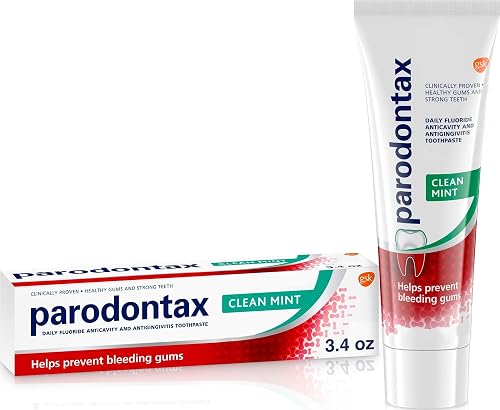 Parodontax Toothpaste for Bleeding Gums, Gingivitis Treatment and Cavity Prevention,