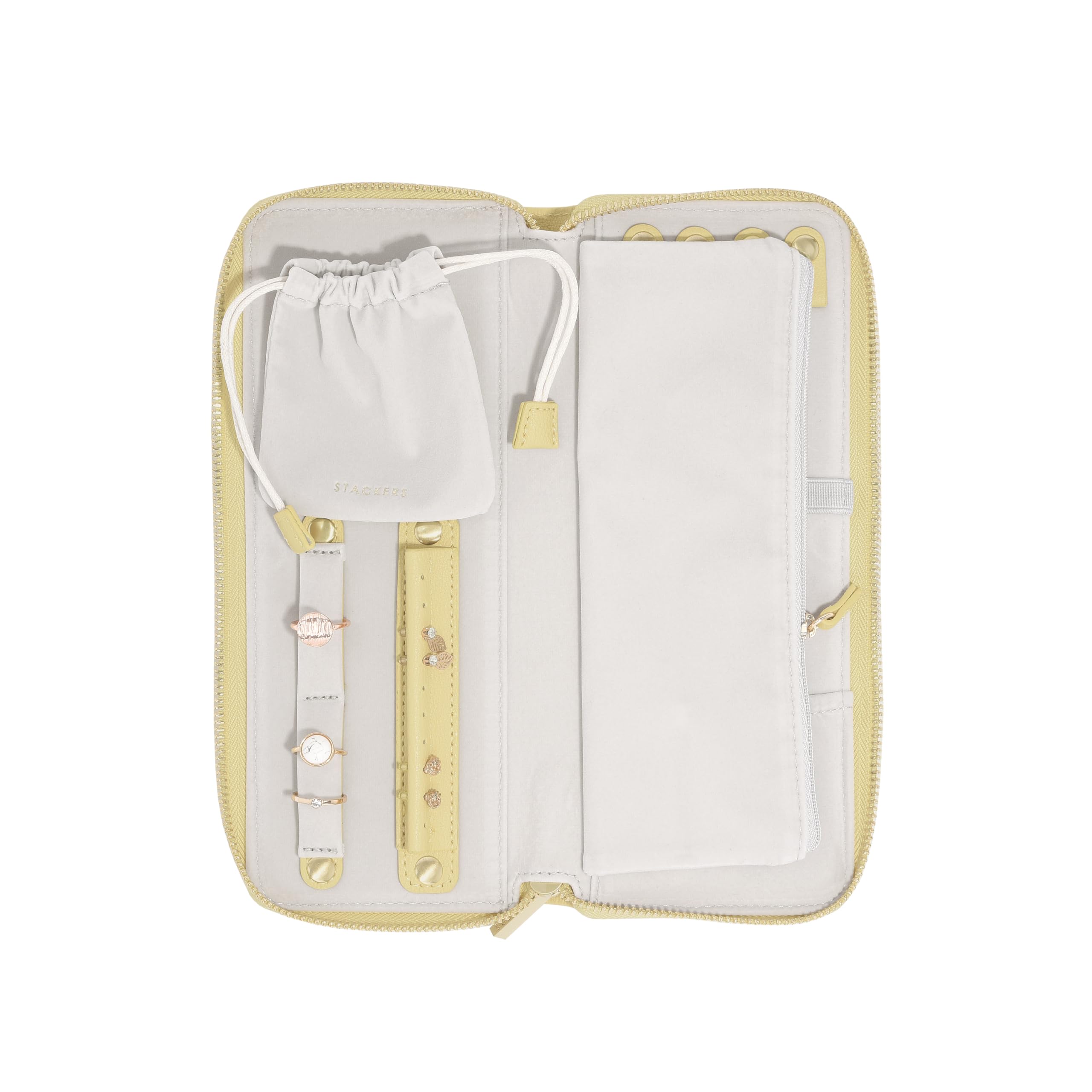 Stackers Yellow Jewellery Roll