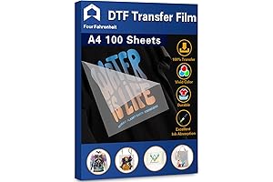 DTF Transfer A4(8.3" x 11.7") 100 Sheets