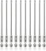 10Pcs Ball End Hex Head Screwdriver Bits Set, 4mm Magnetic Tips Ball End Drill Bit Magnetic with 14 Inch Hex Shank, 100mm Length