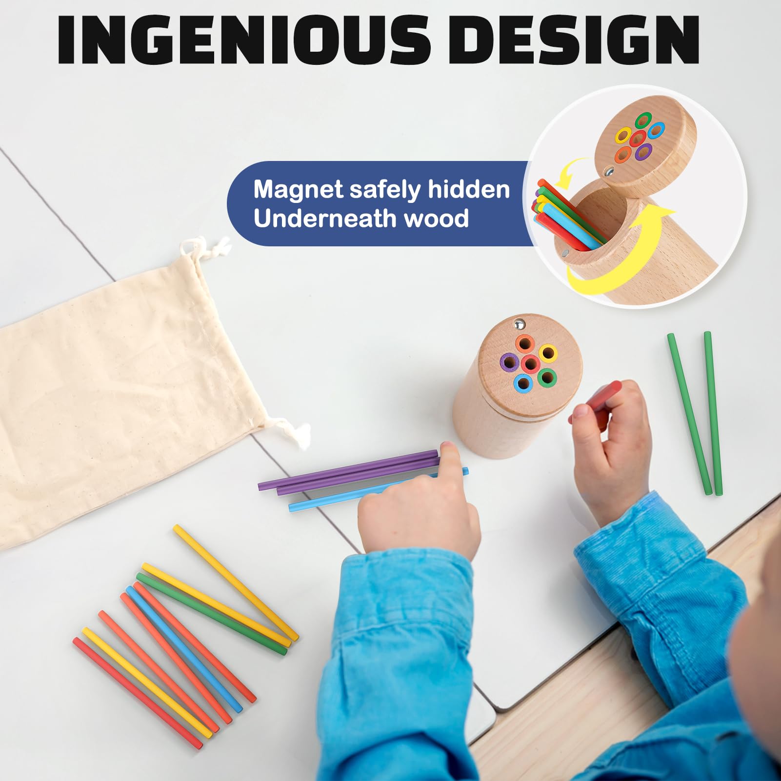 Vanplay Giochi Montessori 1 Anno Giochi Legno Bambini 1 Anno Montessori Educativi 2 3 4 Anni Sensoriale Bambini Regalo Bambina Bimbo 1 2 3 Anni
