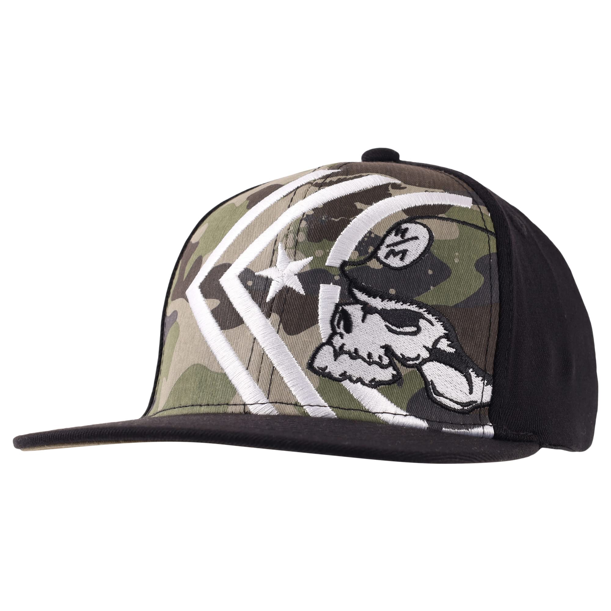 Metal Mulisha Mens Ghost Camo Flex Hat