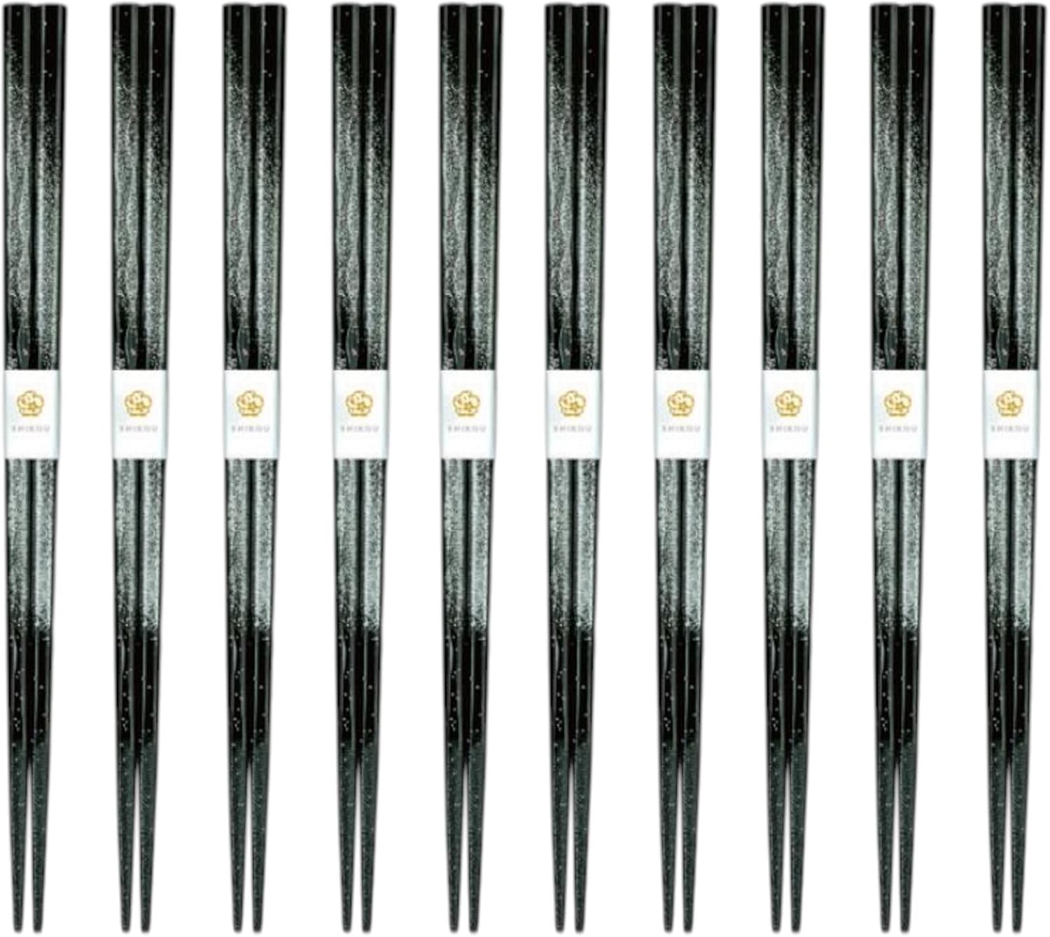 J-kitchens Chopsticks Set of 10 Pairs, For Lunches, Picnics, Excursions, Sports Events, Guests, Wooden, Sharpening, Galaxy, 9.1 inches (23.0 cm), Dishwasher Safe, Made in Japan