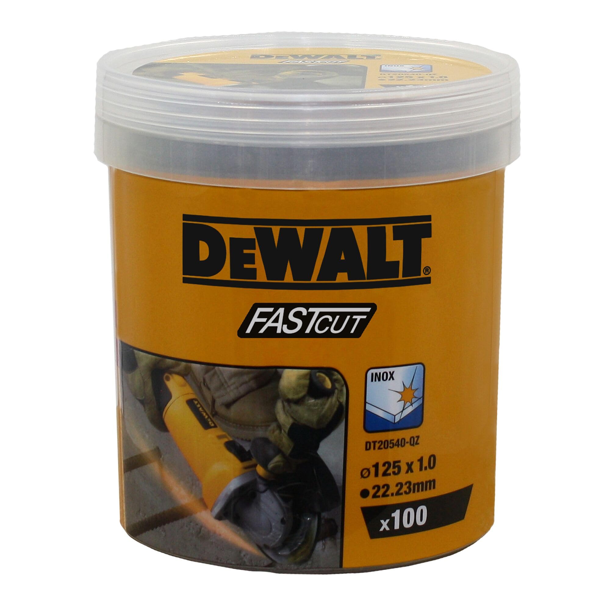 Dewalt Boite de 100 disques abrasifs