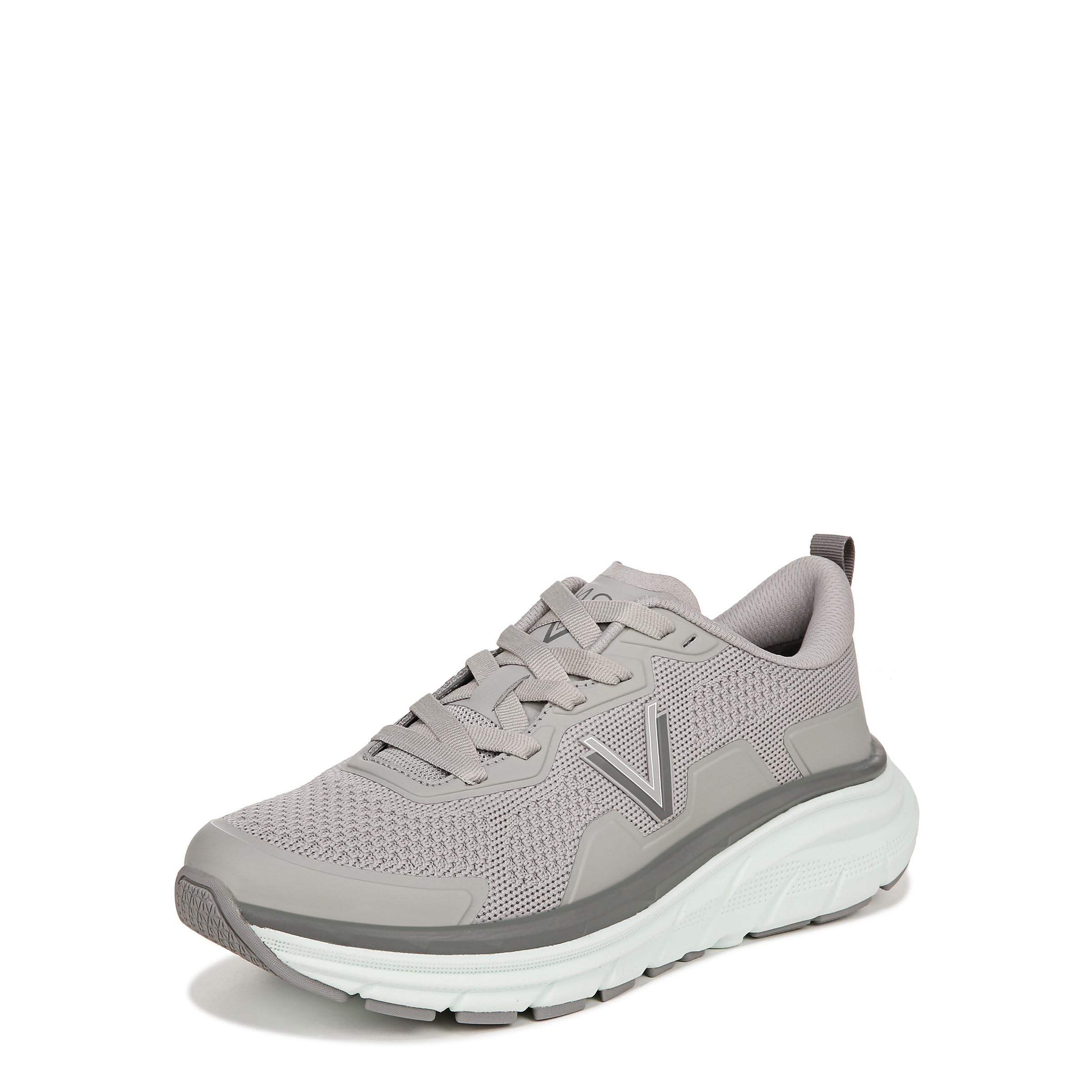 Vionic Women's Walk Max Sneaker, Light Grey, 8 Wide