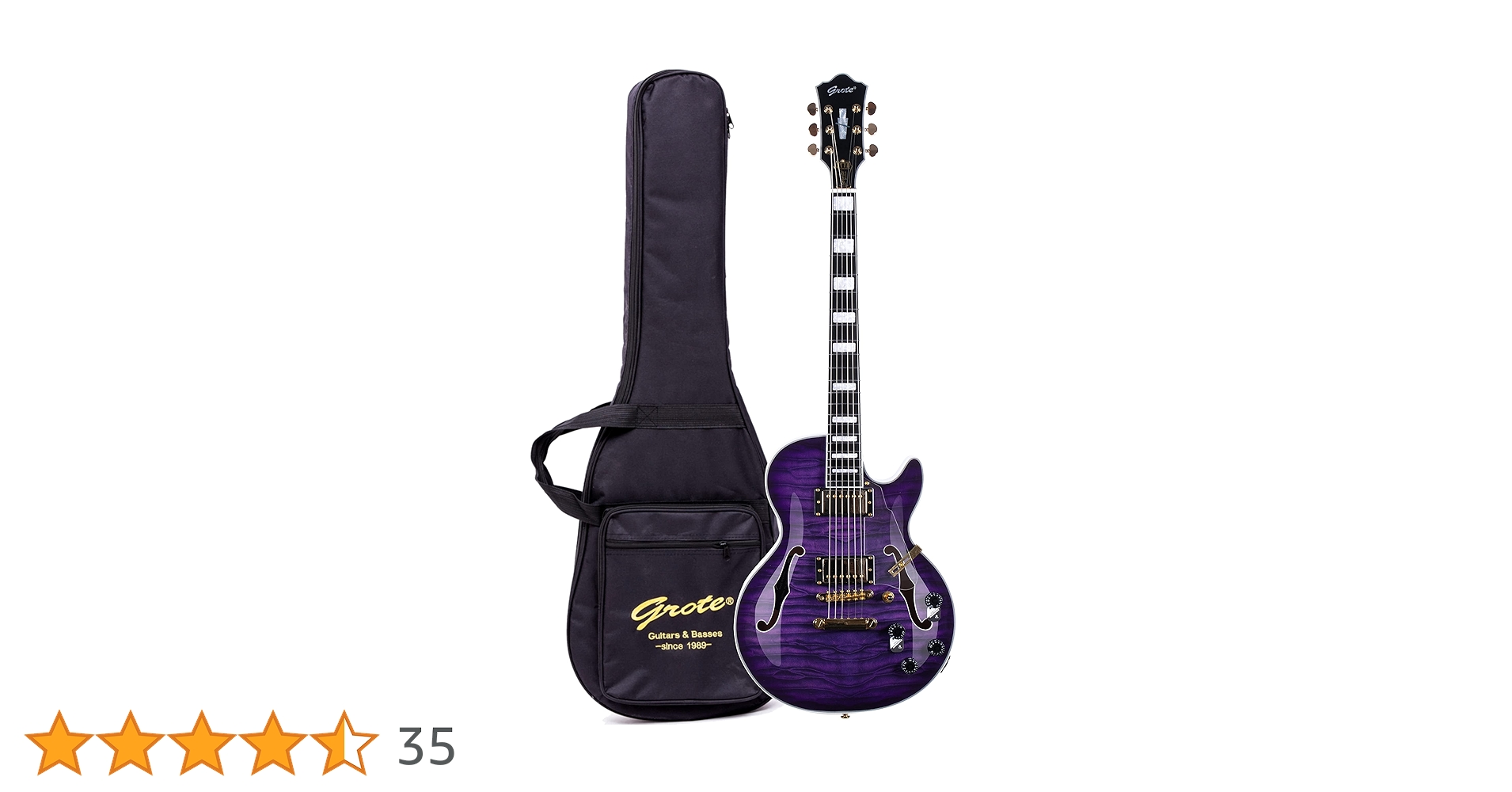 ❤️美品❤️Grote セミアコ　LPF-001 Grote LPF-001 Semi-Hollow Body Electric Guitar Coils