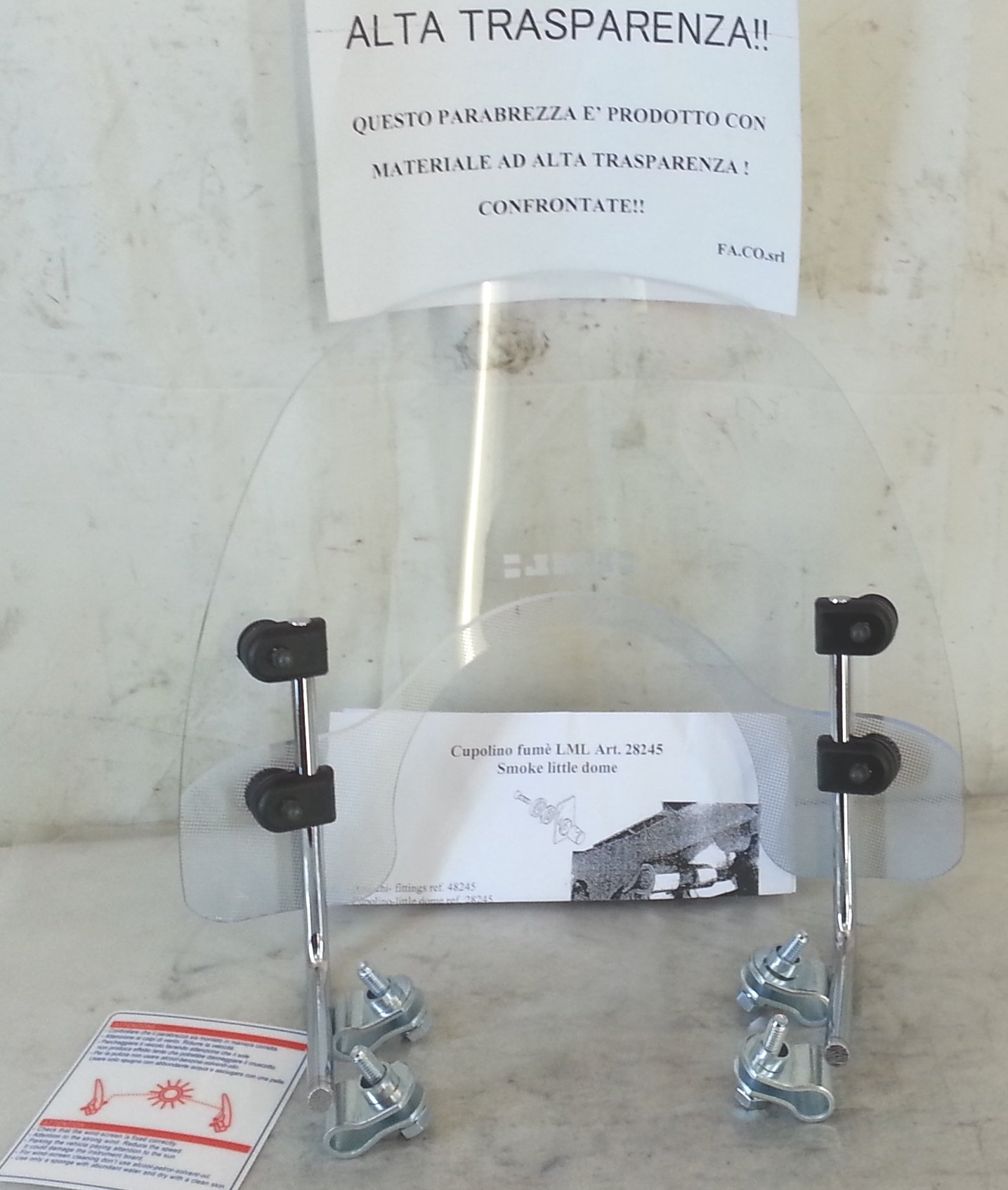 CUPOLINO trasparente LML star 125-150-151-200 2/4 tempi autom 28290