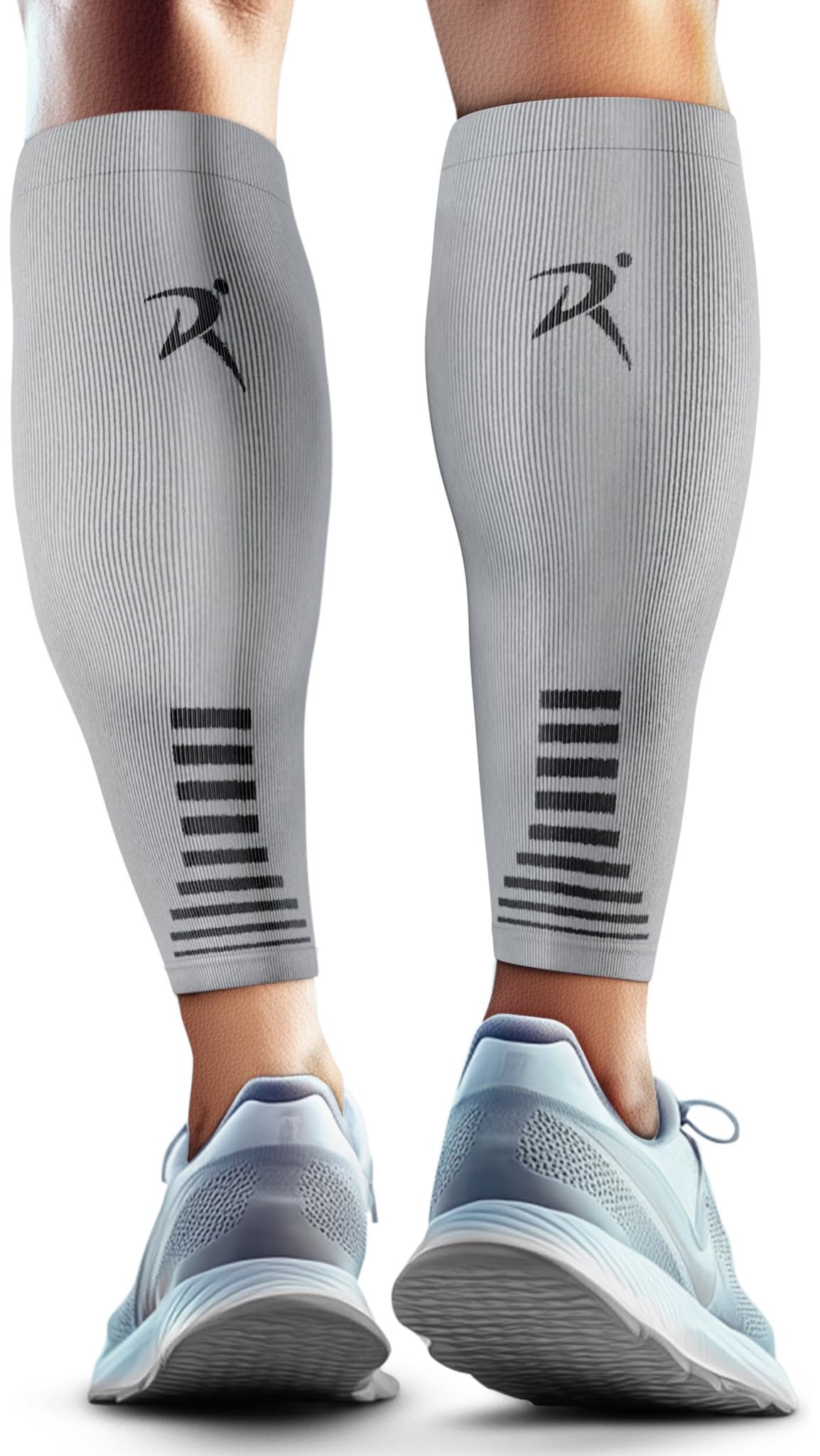 Calf Compression Sleeves for Men & Women - Ideal for Running, Sports, Shin Splints & MoreOEKO-TEX STANDARD 100