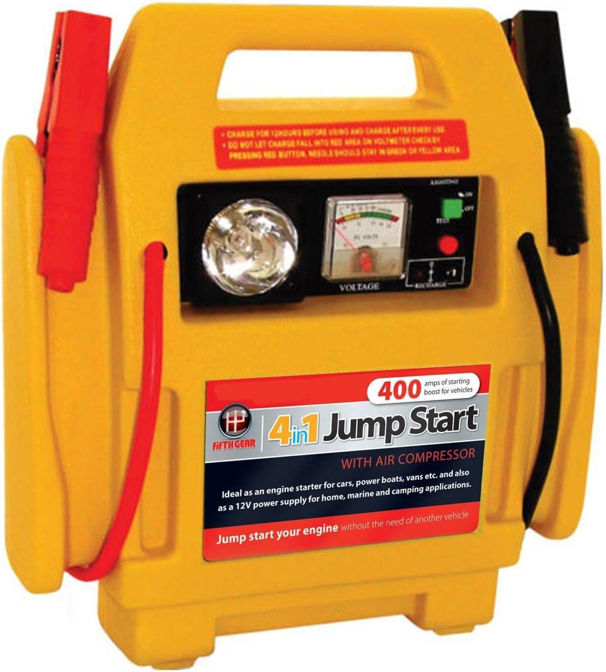 Portable 4-IN-1 Jump-Starter - Car accessories