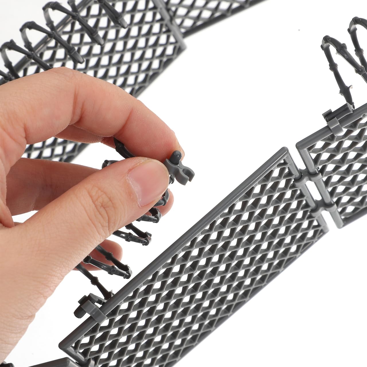 Abaodam Military Fence Toy Set Building Block Protection Net Kids Army Toys Accessories for Diy Outdoor Play Scenes and Party Decorations - Image 3