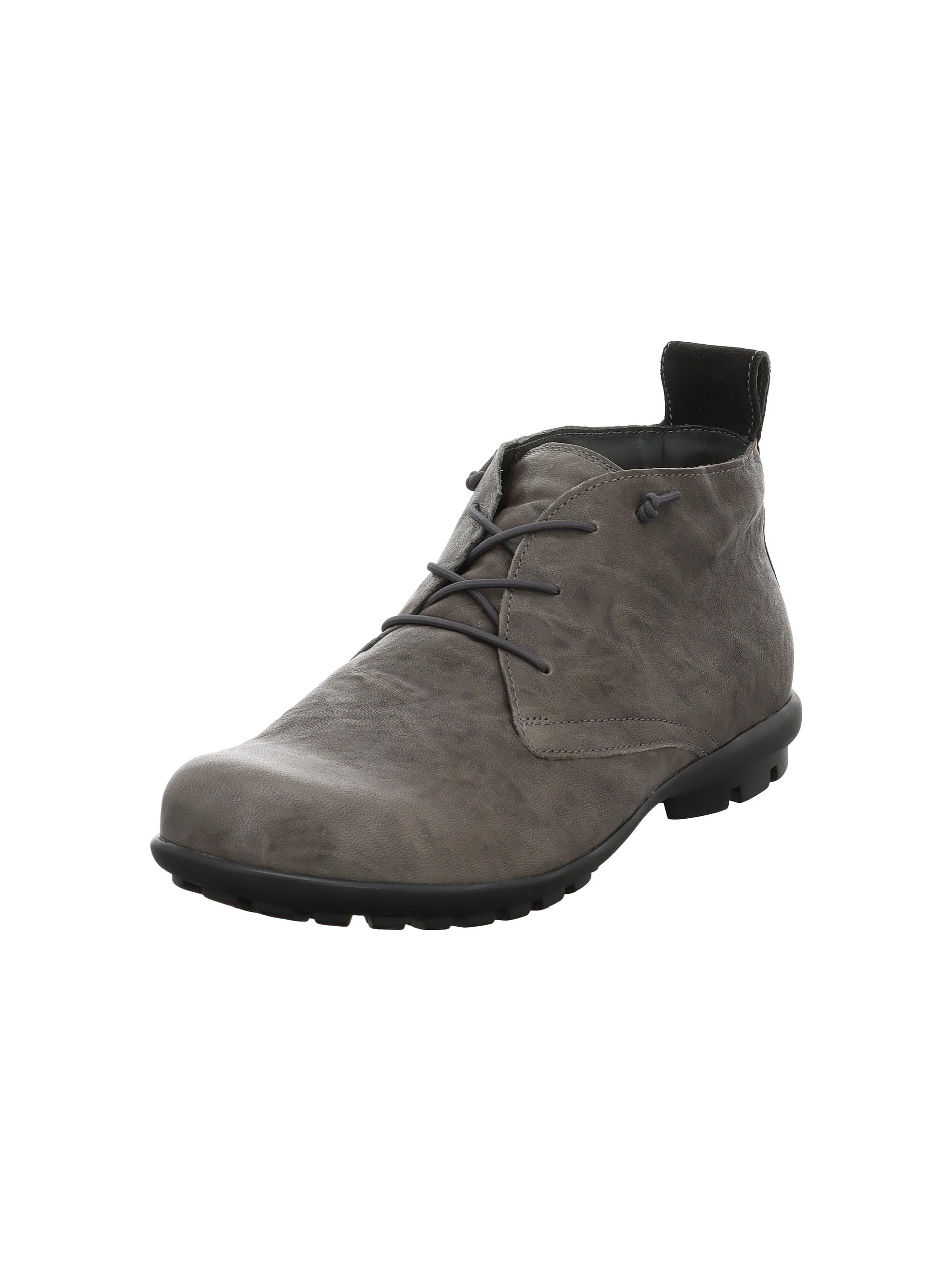 Think! Men's Kong Chrome Free Tanned Sustainable Ankle Boots, Mouse Estate 2000, 11-11.5 UK